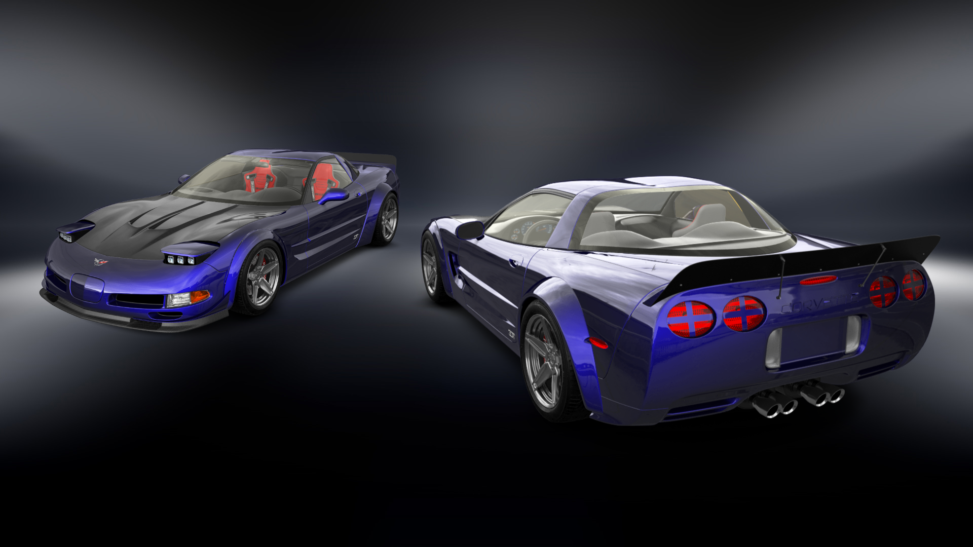 Chevrolet Corvette C5 Fastback 2 Door Coupe 1997 tuning