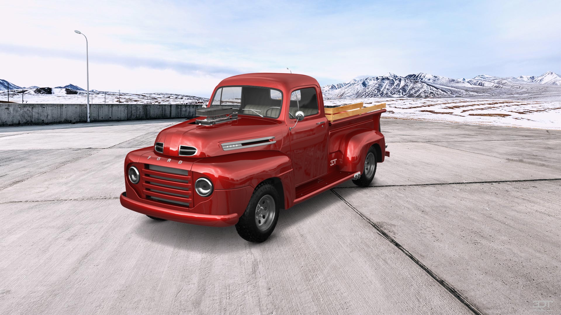 Ford F1 2 Door pickup truck 1949 tuning