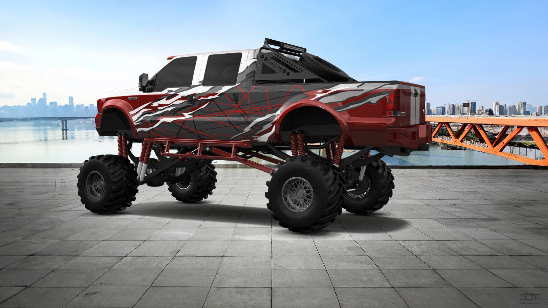 Ford F-250 Crew Cab 4 Door pickup truck 1999