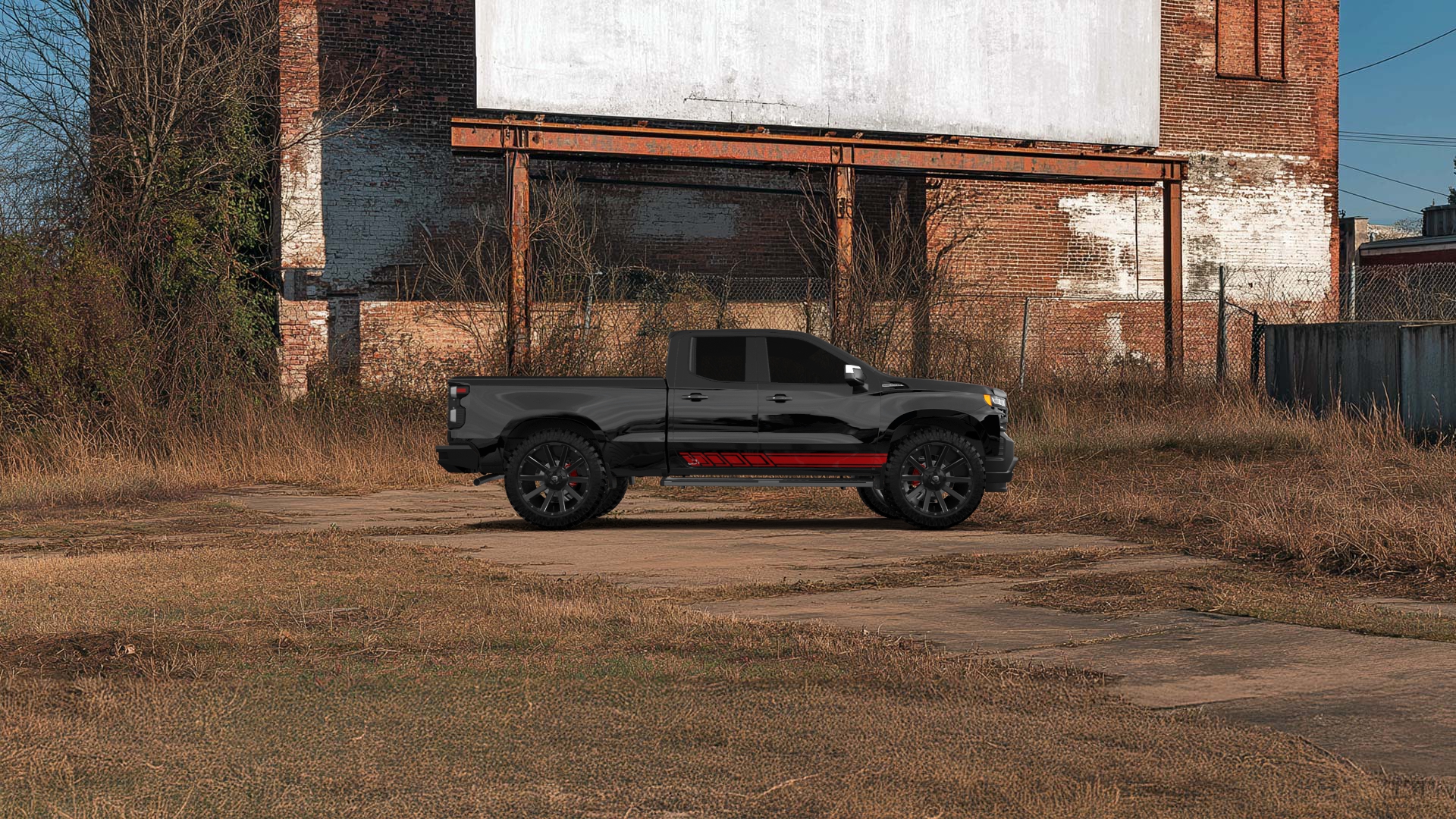 Chevrolet Silverado 1500 6.6 ft box 4 Door pickup truck 2021 tuning