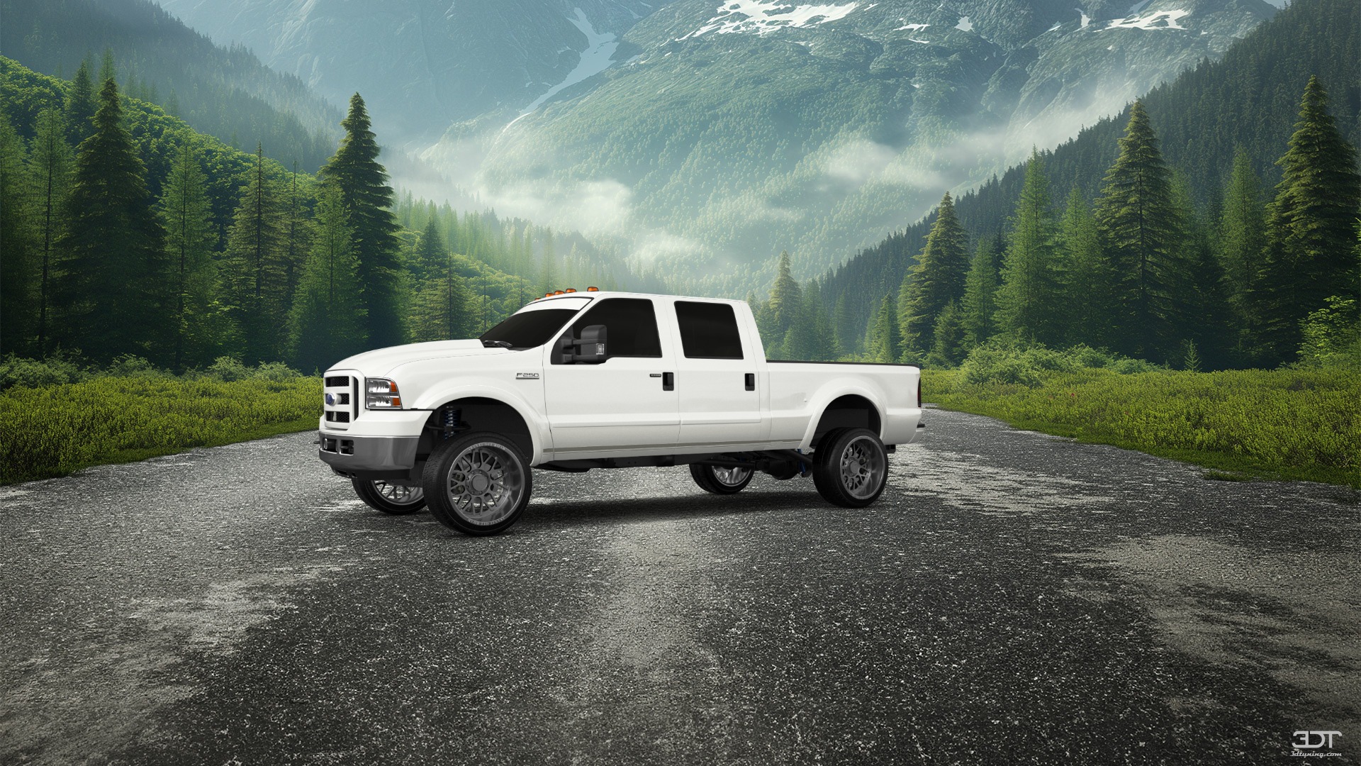 Ford F-250 Crew Cab 4 Door pickup truck 1999