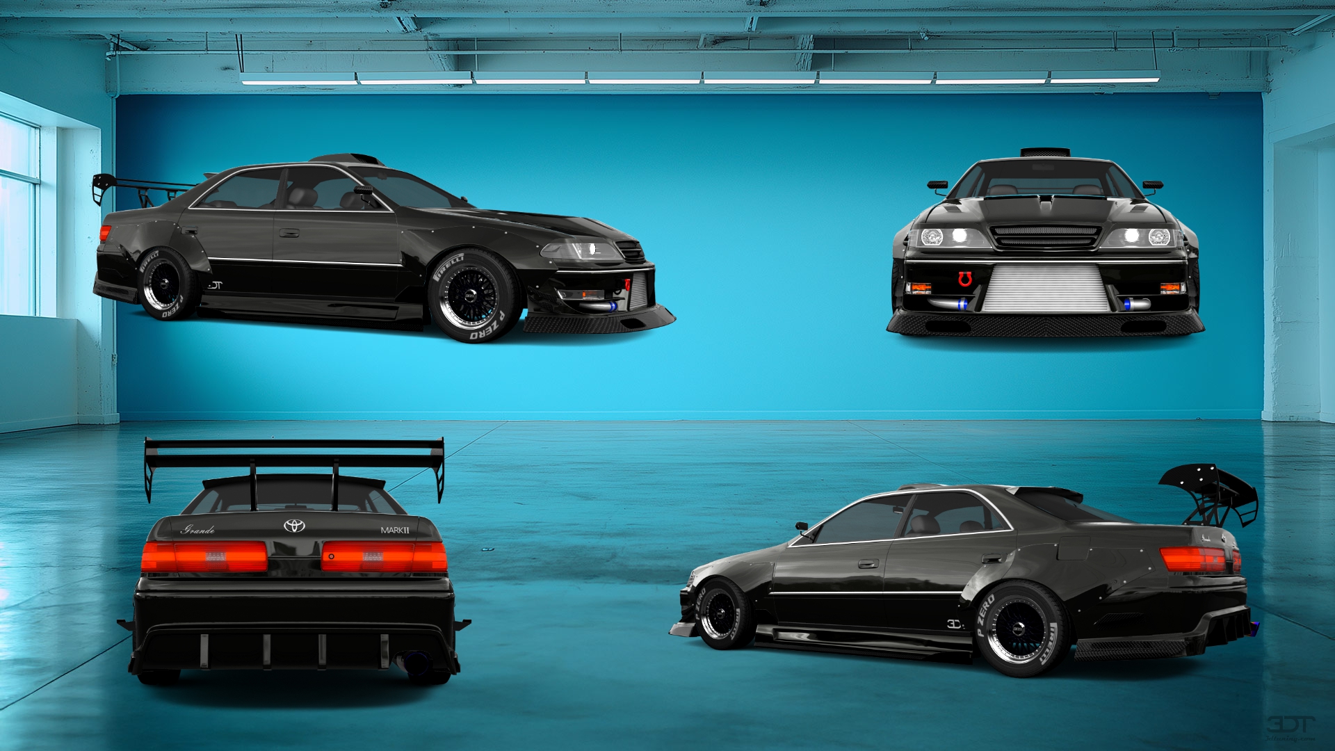 Toyota Mark II X100 Sedan 1999 tuning