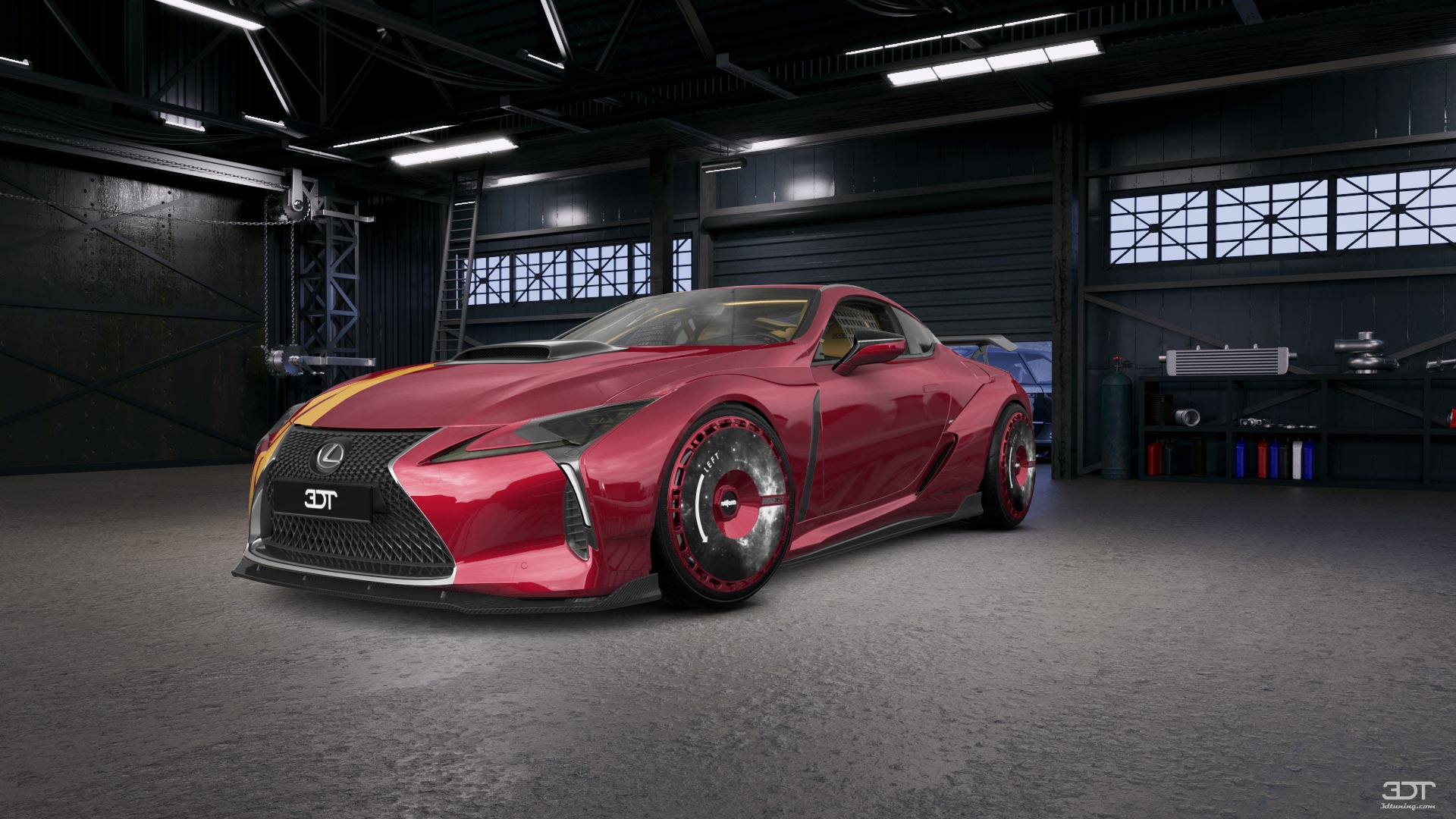 Lexus LC500 2 door fastback coupe 2017 tuning