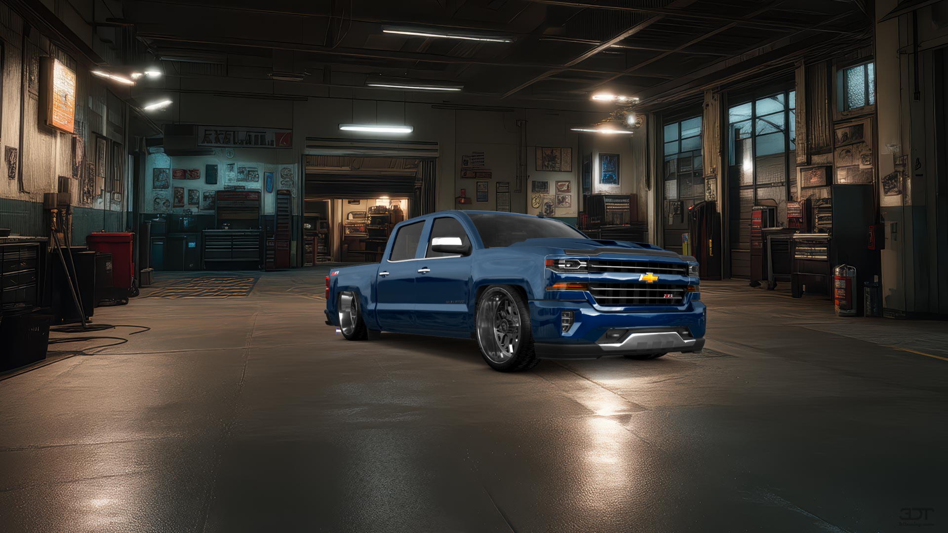 Chevrolet Silverado 1500 4 Door pickup truck 2016 tuning