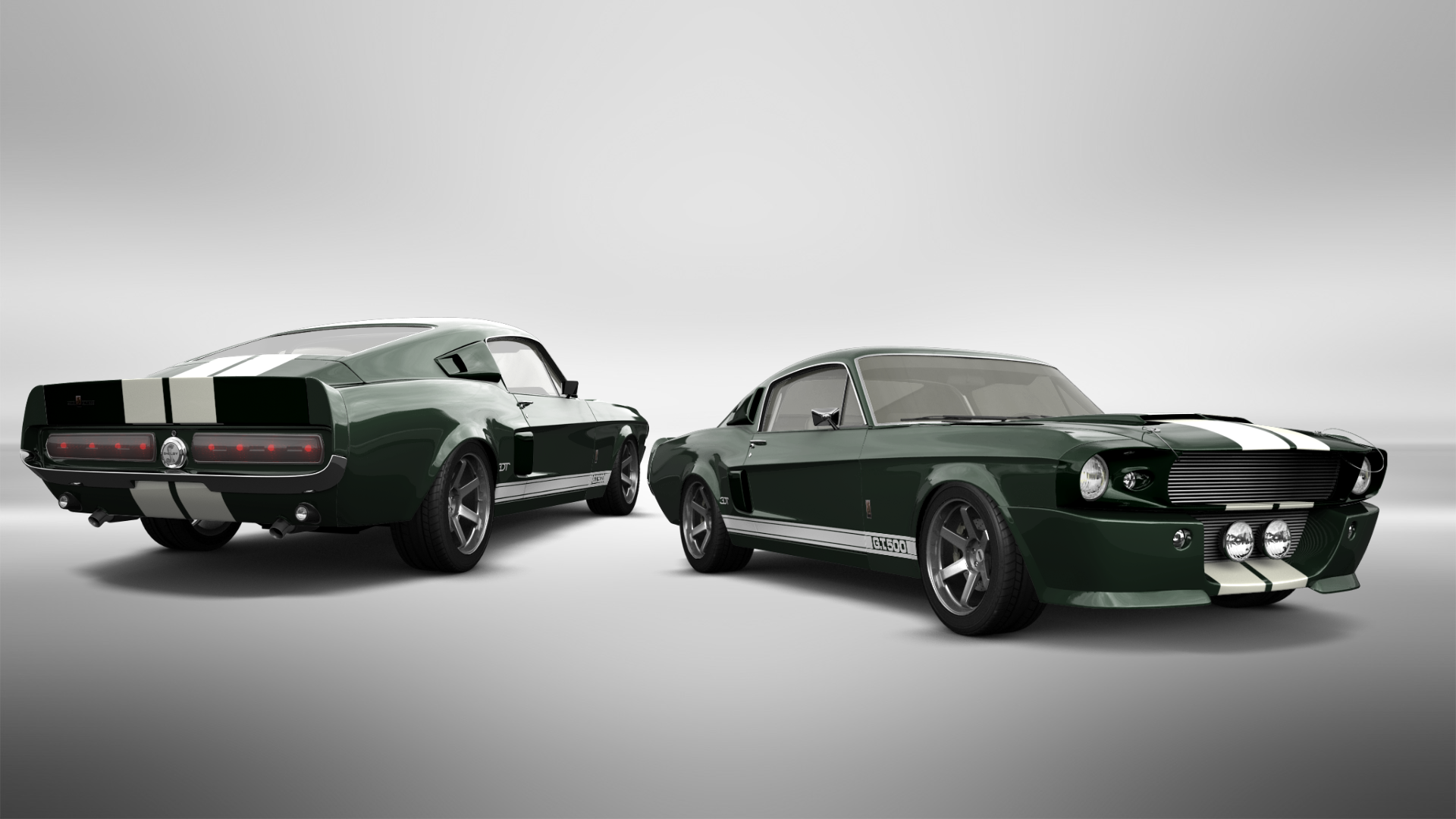Mustang GT500 2 Door Coupe 1968 Images