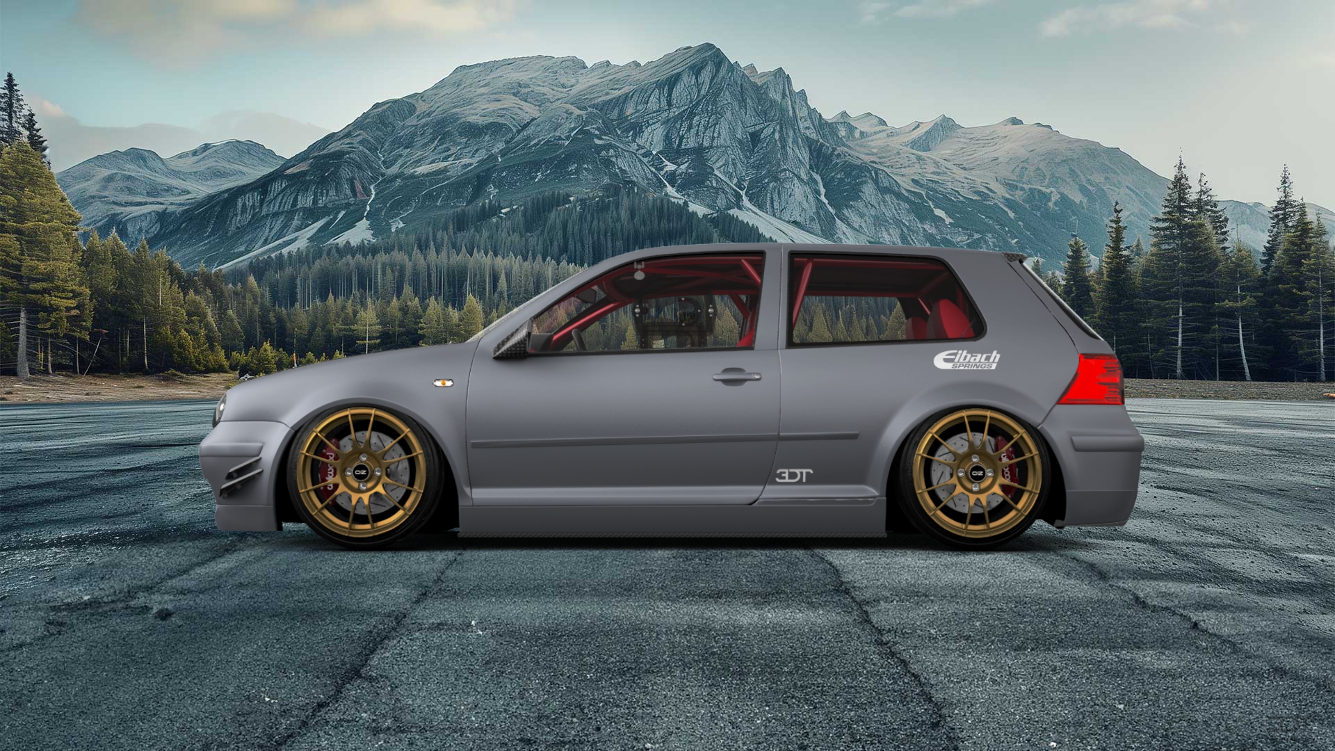 Volkswagen Golf 4 (mk4) 3 Door Hatchback 1997 tuning