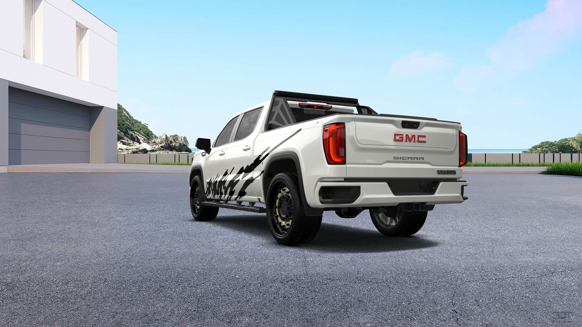 GMC Sierra 1500 Crew Cab 5.8 ft box 4 Door pickup truck 2023 Images