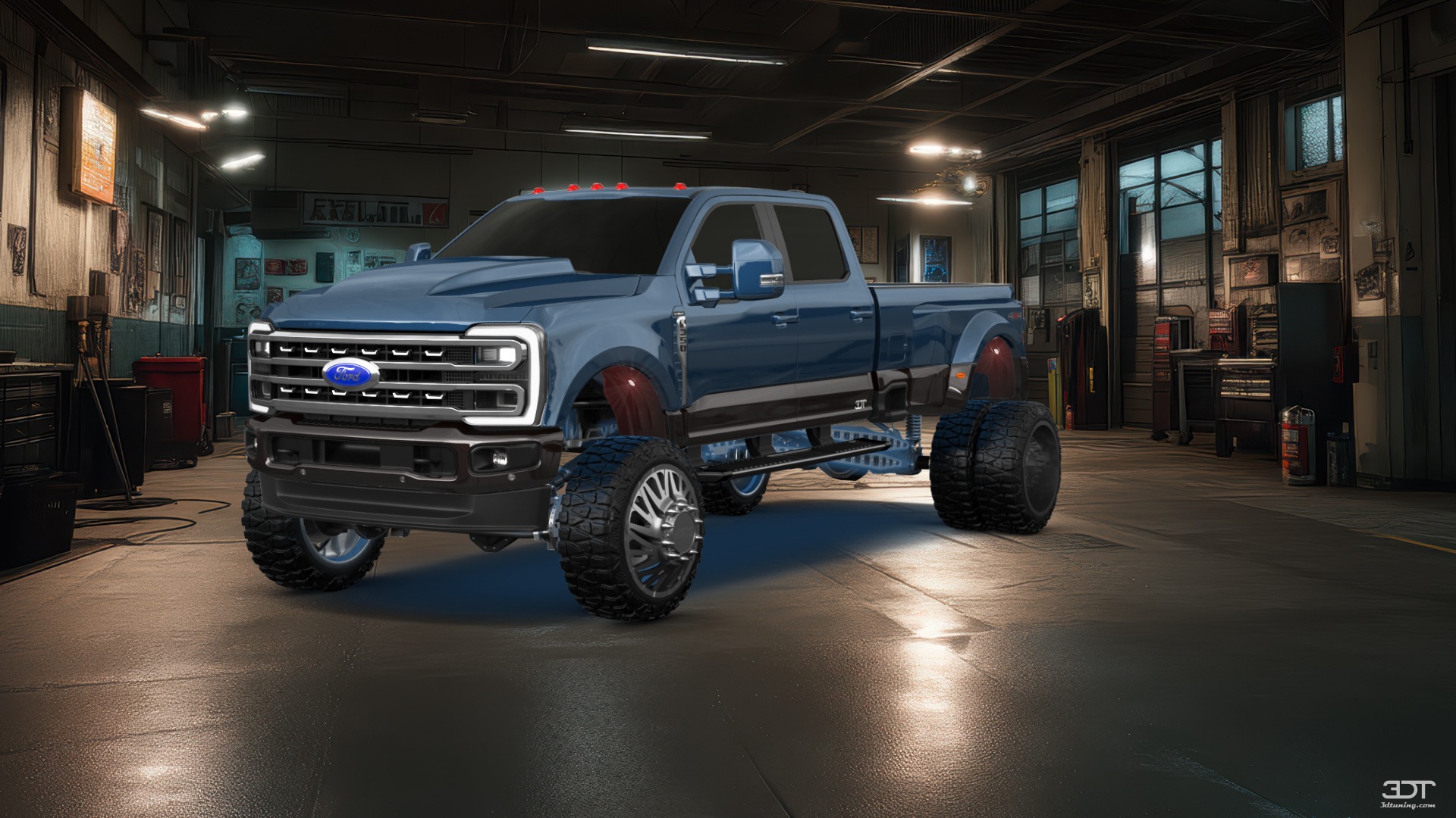 Ford F-350 DRW Crew Cab 4 Door pickup truck 2023 tuning