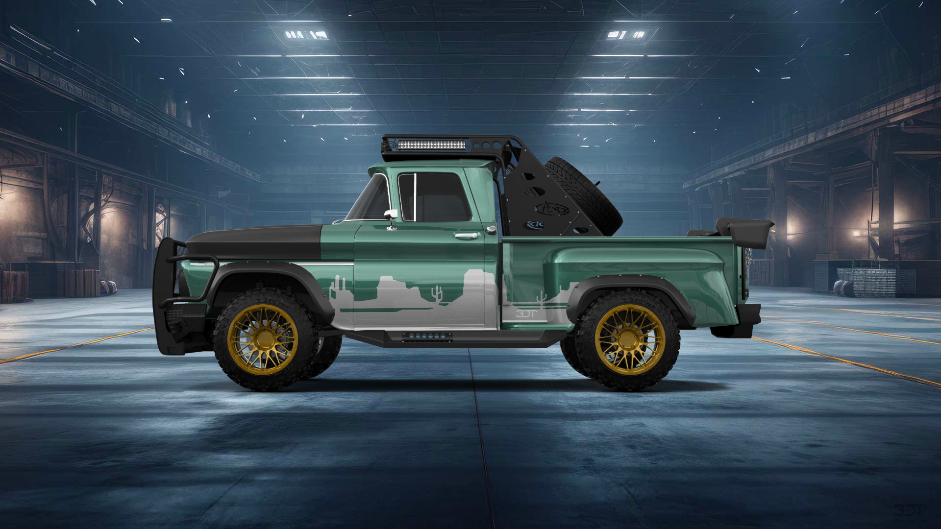 Chevrolet C-10 Stepside 2 Door pickup truck 1963 tuning