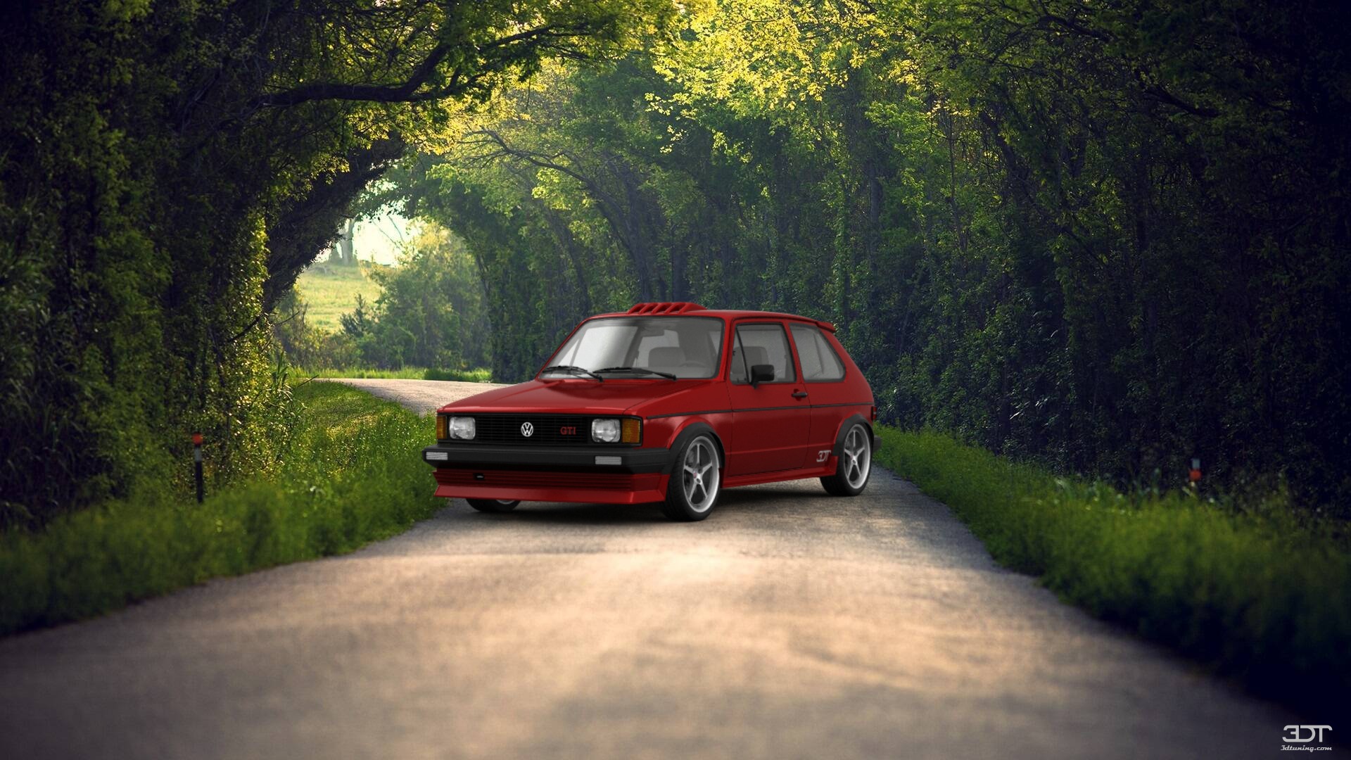 Volkswagen Rabbit GTI Mk1 3 Door Hatchback 1984 Images