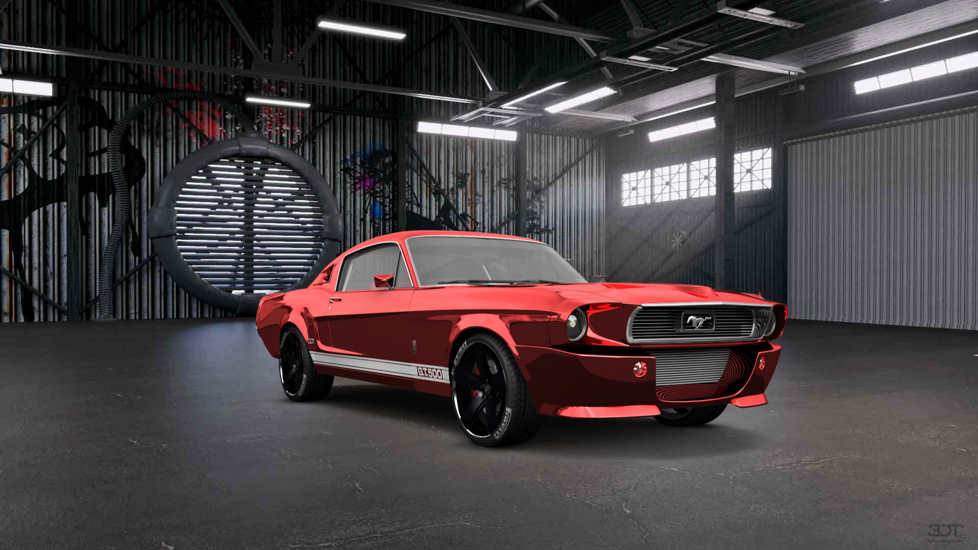 Mustang GT500 2 Door Coupe 1968