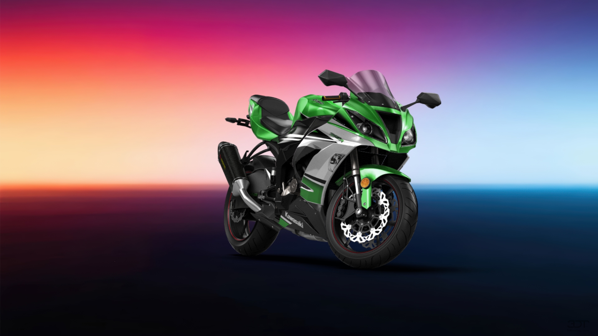 Kawasaki Ninja ZX 6R Sport Bike 2015