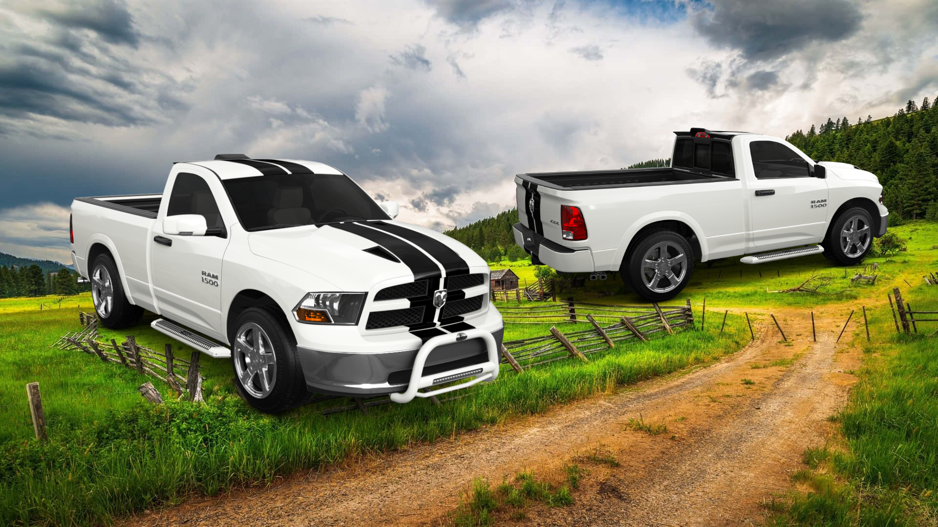 Tuning Dodge Ram 1500 6.4' box Regular Cab 2 Door pickup truck 2009
