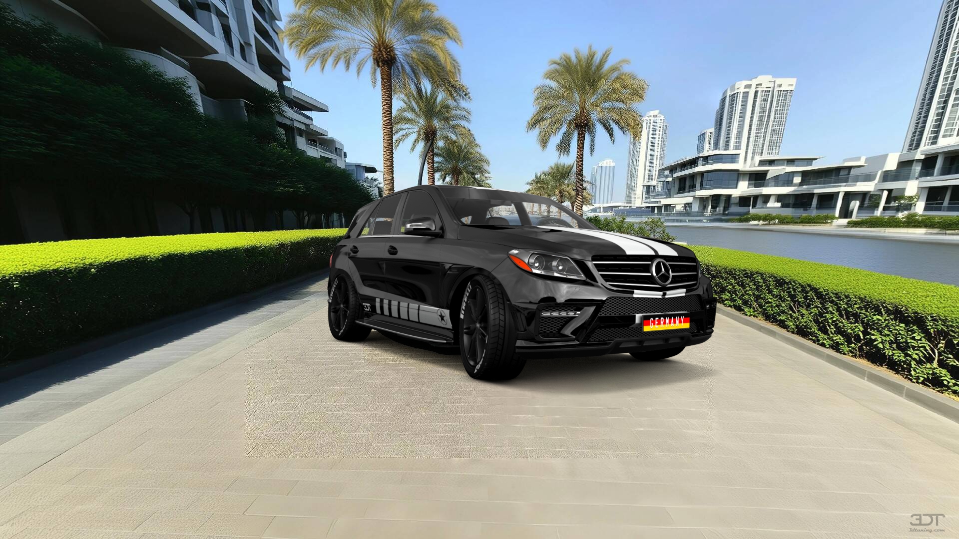 Mercedes M-Class 5 Door SUV 2011 tuning