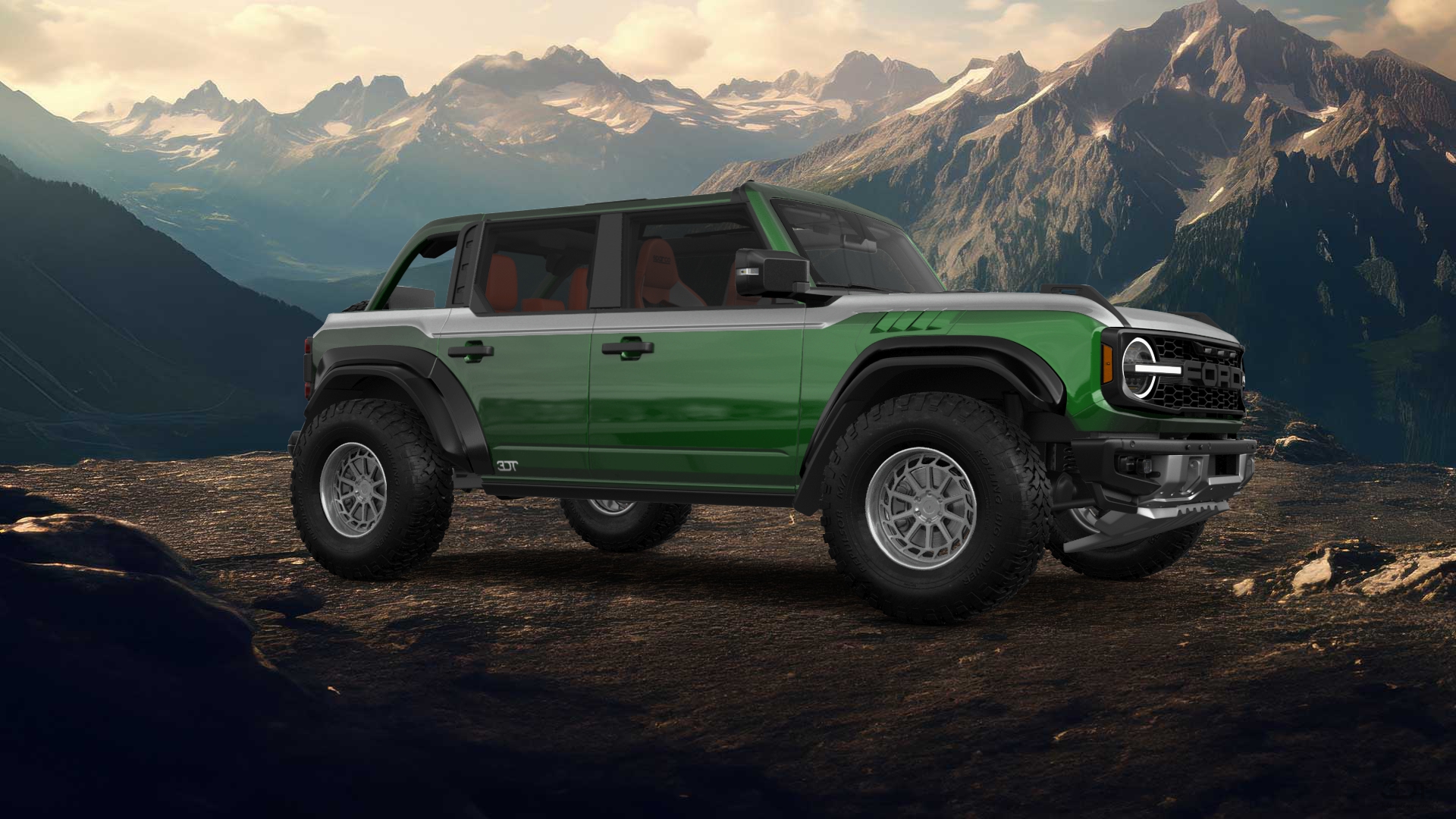 Ford Bronco Raptor 4 Door pickup truck 2022