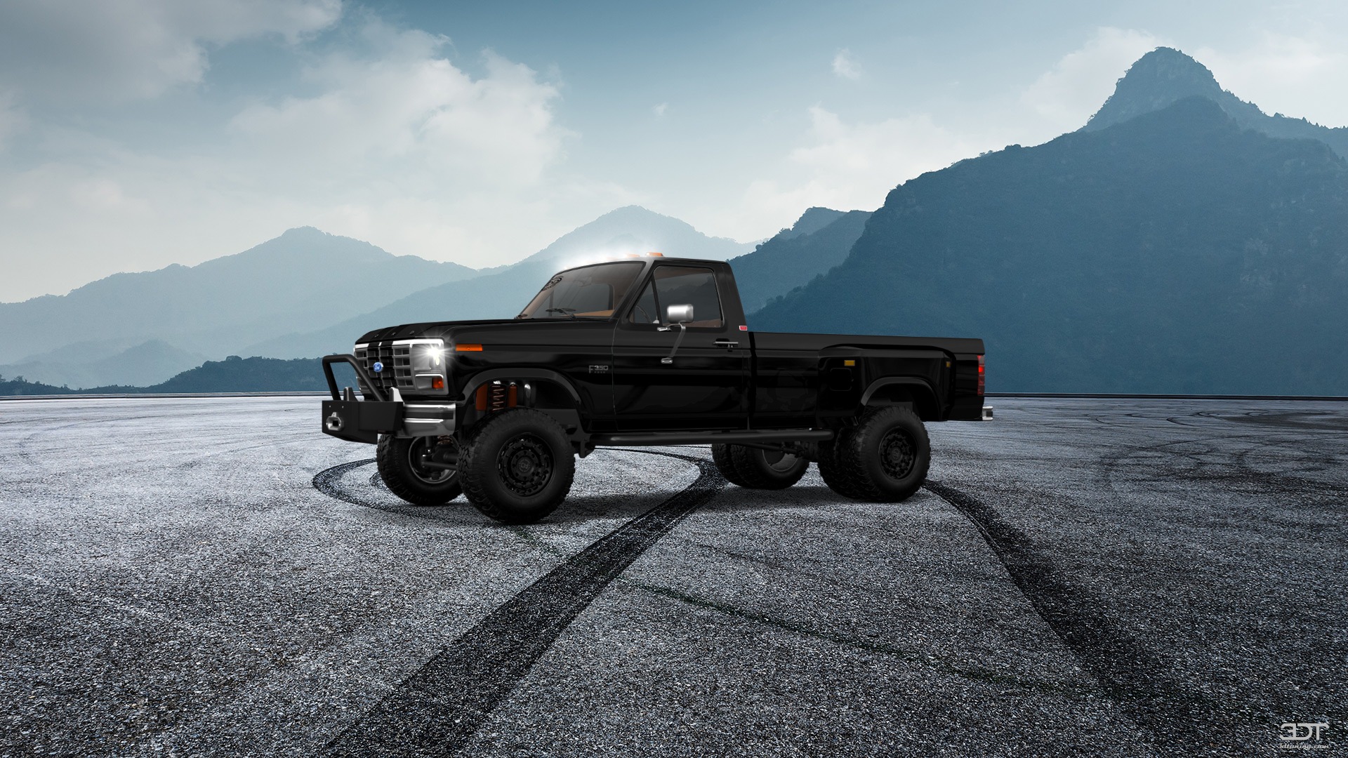 Ford F-350 Dually Regular Cab 2 Door pickup truck 1980 tuning