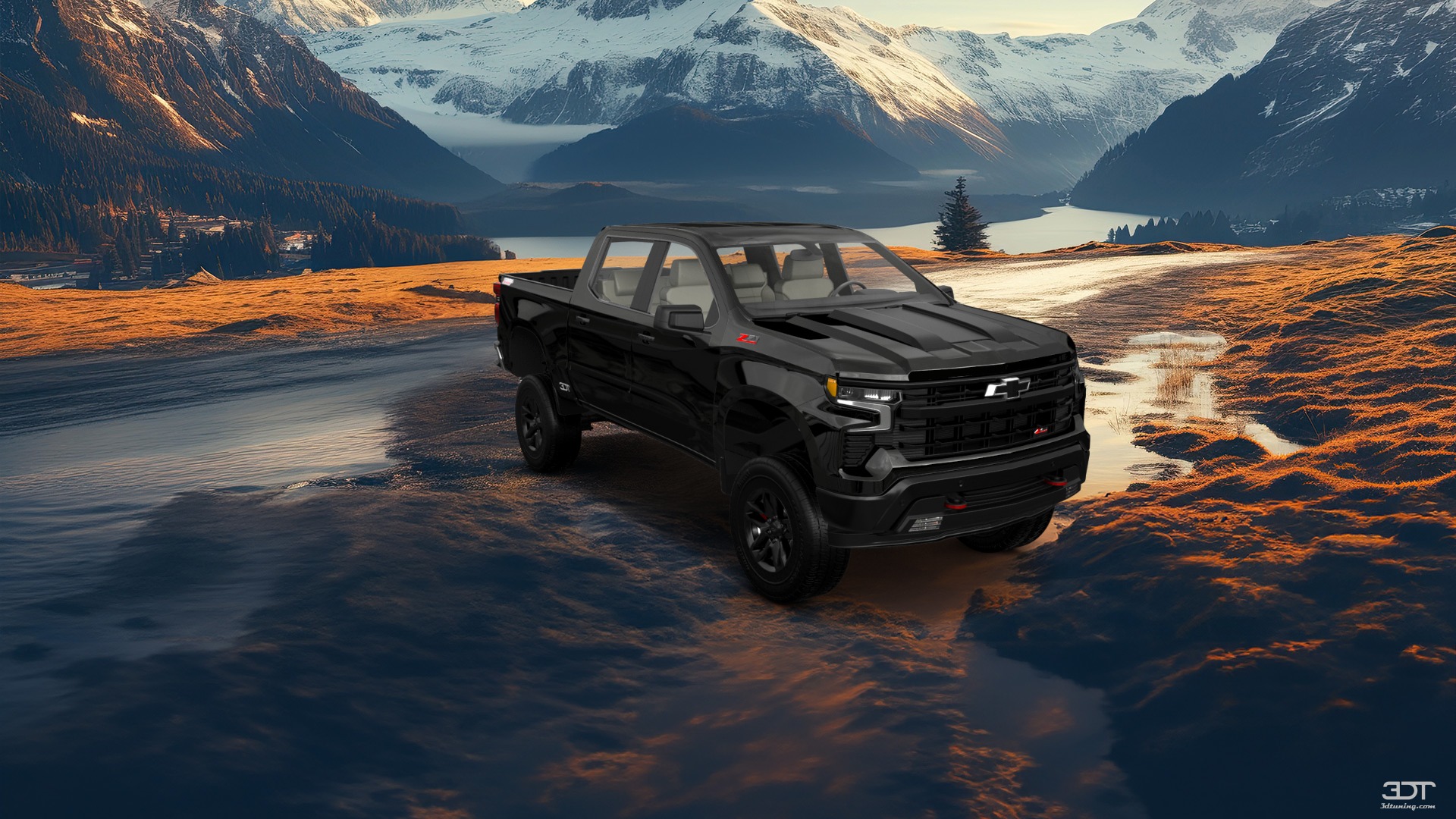 Chevrolet Silverado 1500 Crew Cab 5.8 ft box 4 Door pickup truck 2023 tuning