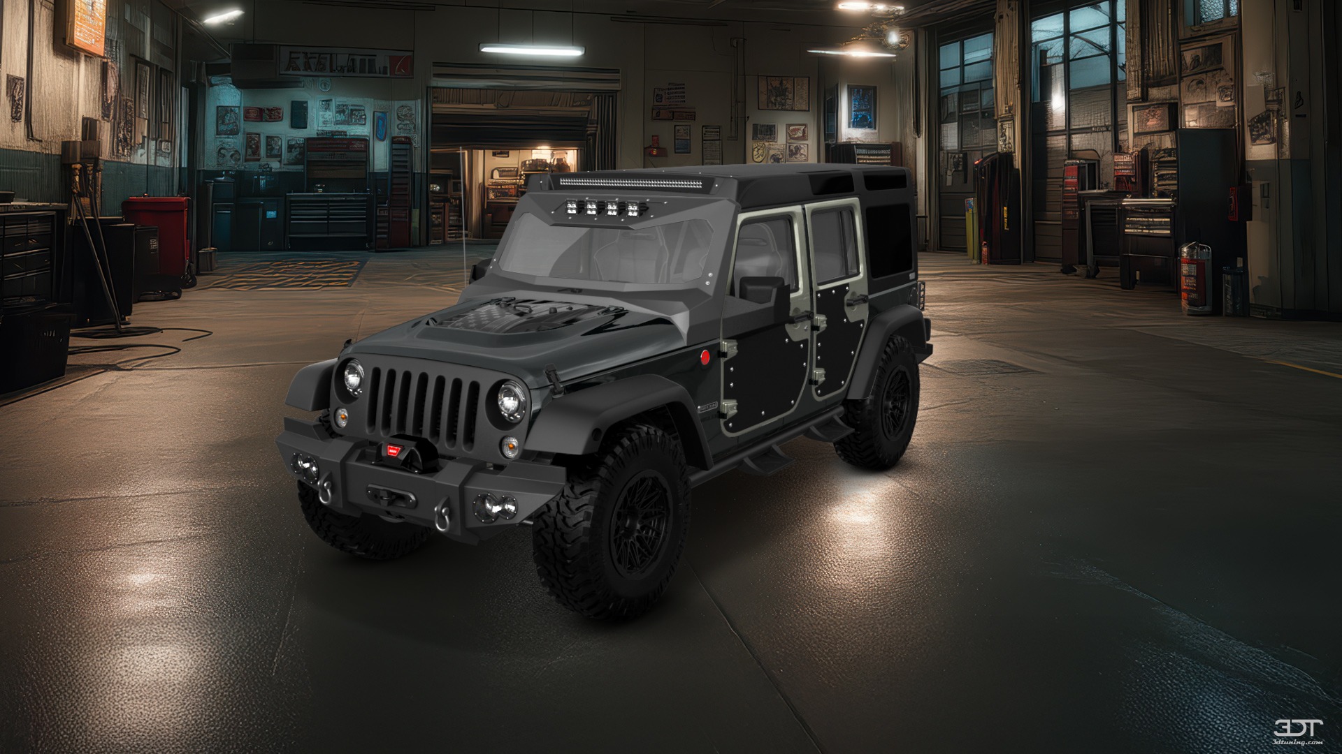 Jeep Wrangler Unlimited JK Rubicon Recon 4 Door SUV 2017 tuning