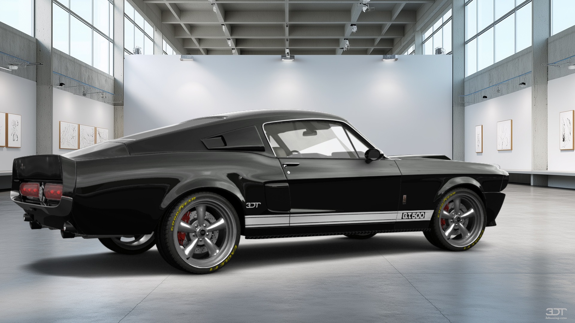 Mustang GT500 2 Door Coupe 1968 tuning