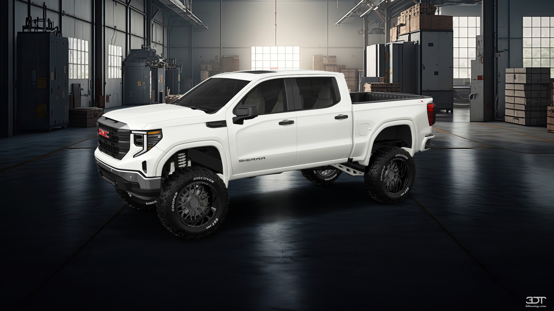 GMC Sierra 1500 Crew Cab 5.8 ft box 4 Door pickup truck 2023 tuning