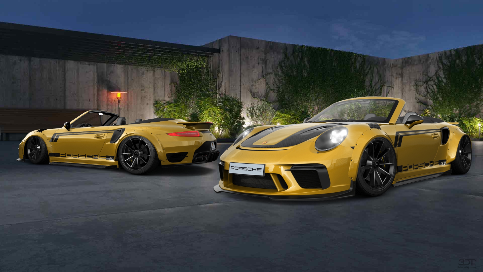 Porsche 911 Turbo S 2 Door Convertible 2014