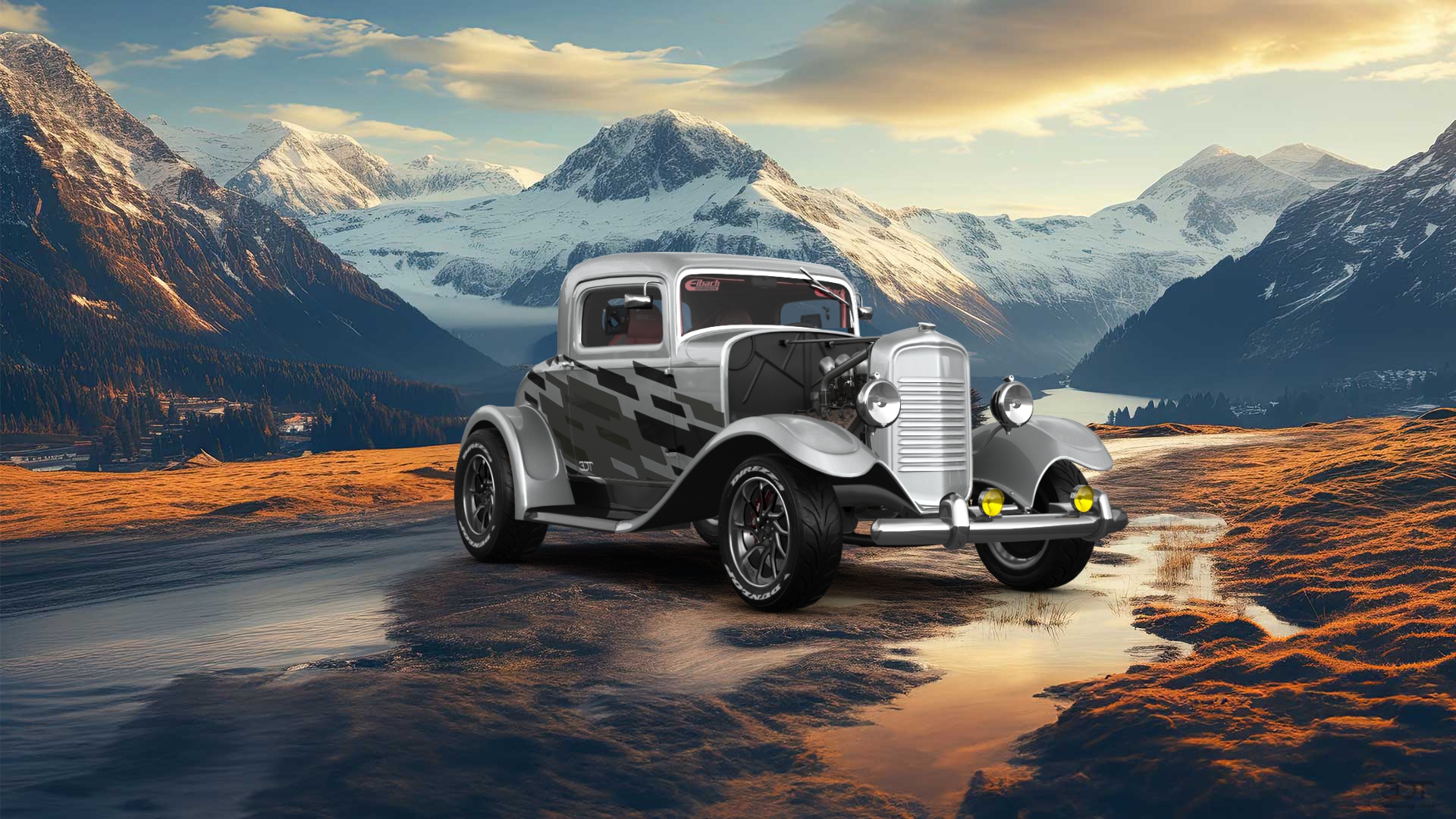 Ford Model B Deluxe 2 Door Coupe 1932 tuning