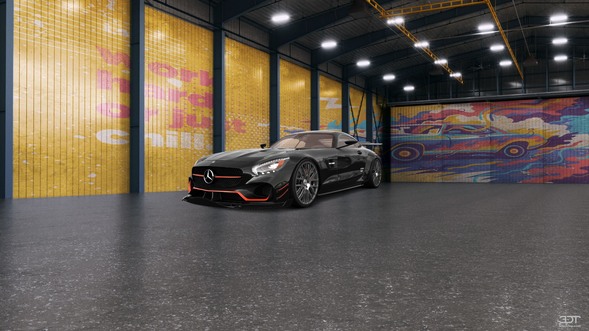 Mercedes AMG GT 2 door fastback coupe 2016
