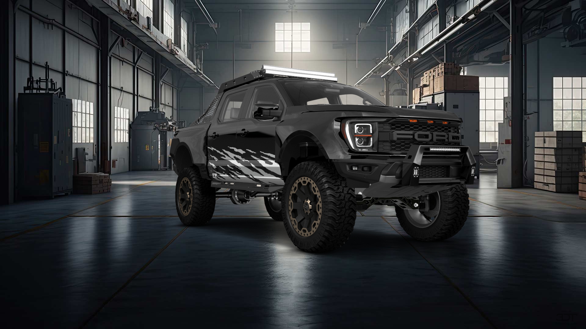 Ford F-150 Raptor 4 Door pickup truck 2021