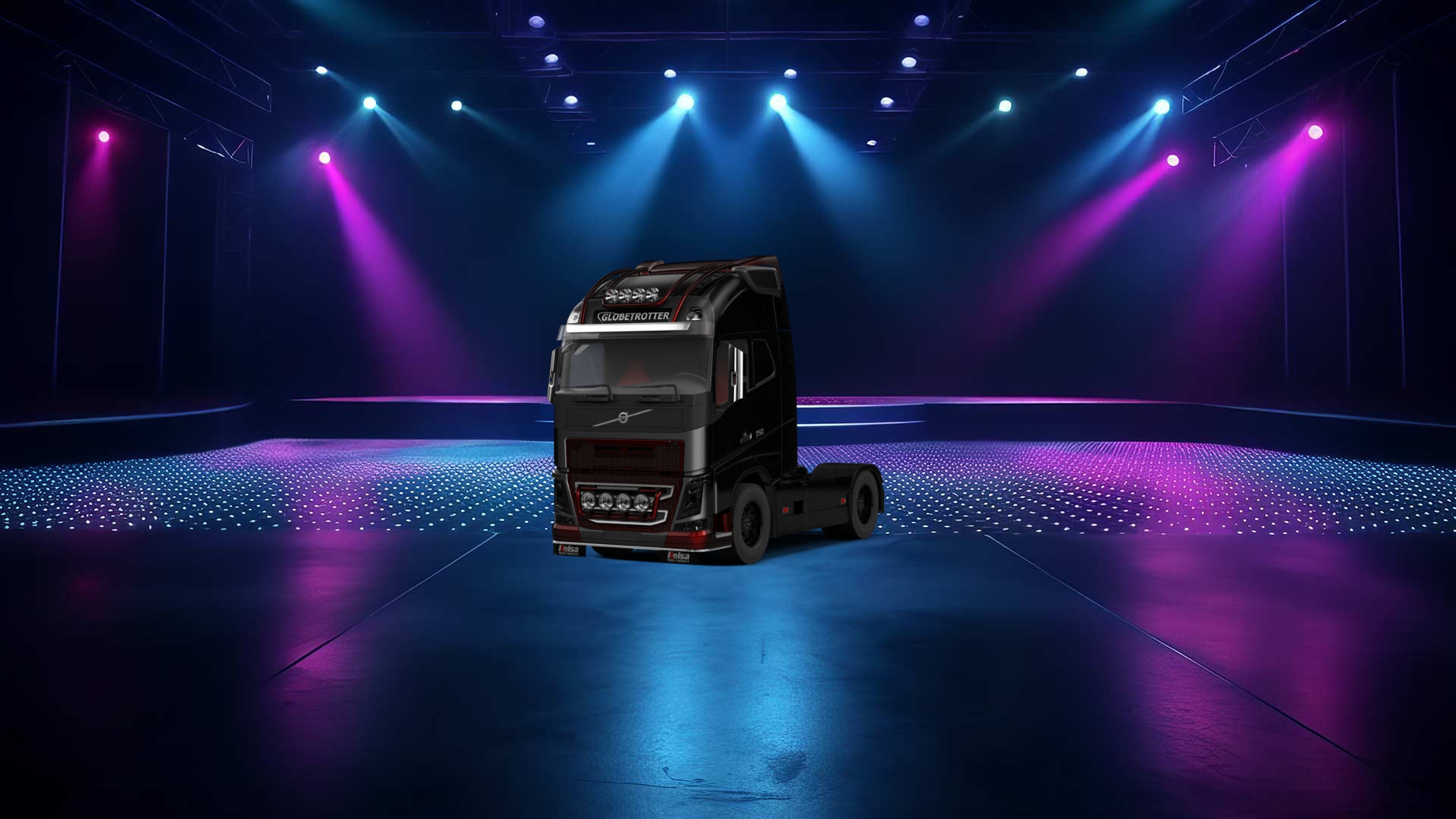 Volvo FH16 Globetrotter XL Cab Truck 2013 tuning