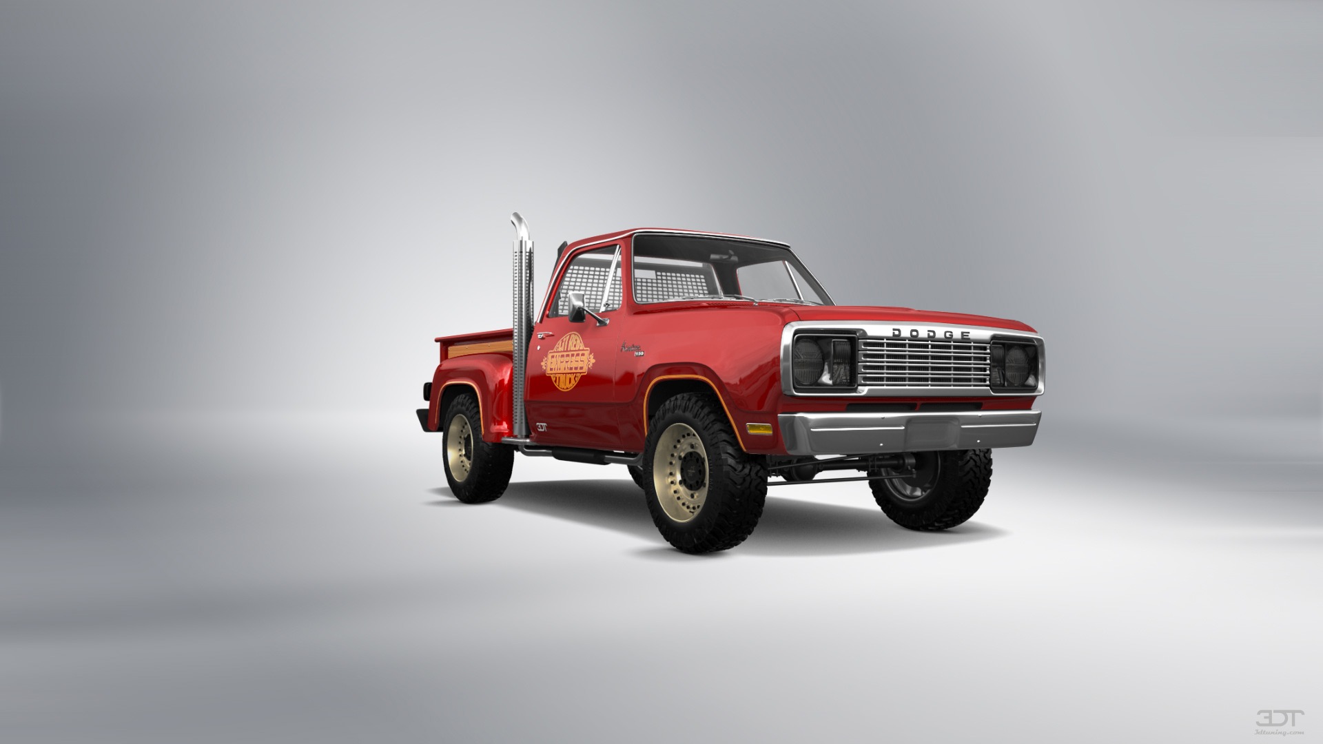 Dodge Lil Red Express 2 Door pickup truck 1978 tuning