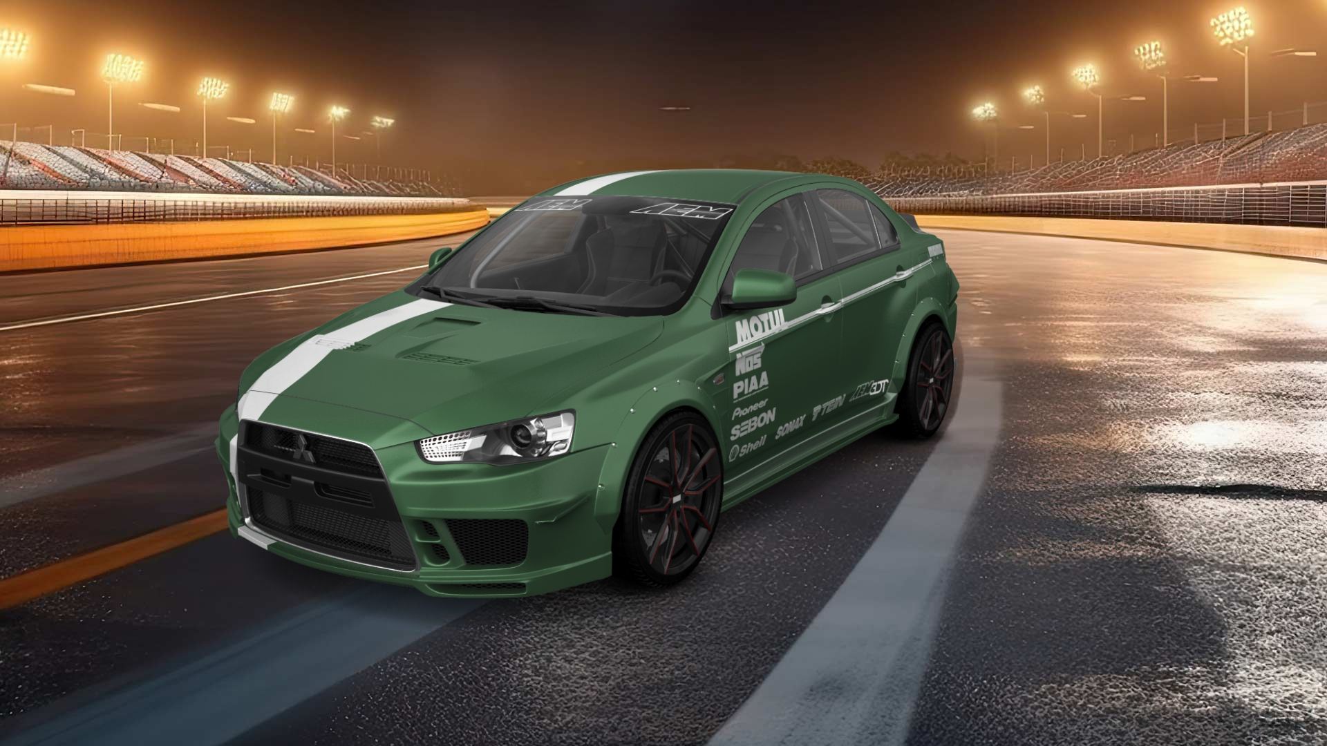 Mitsubishi Lancer Evolution X Sedan 2008