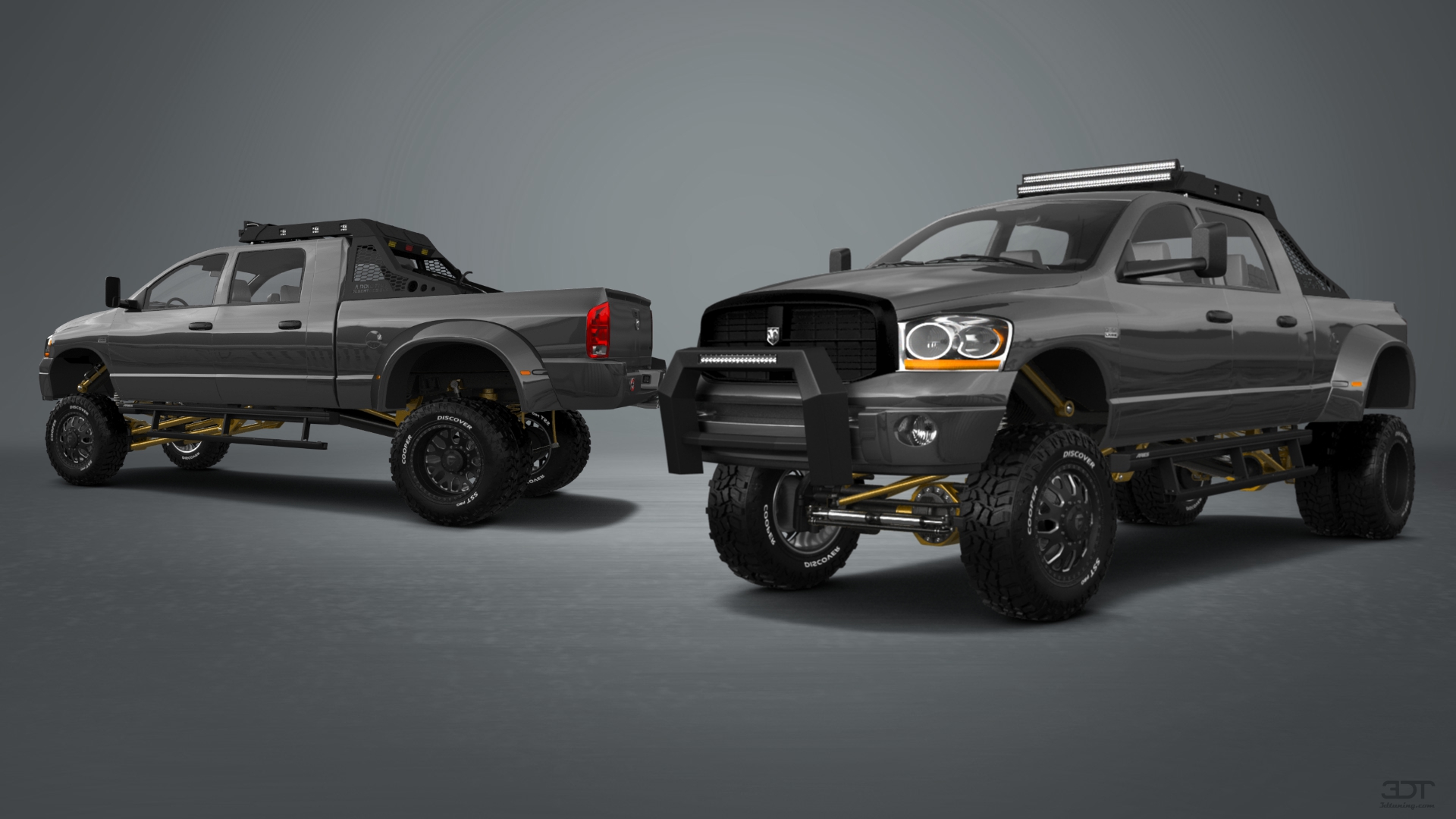 Dodge Ram 3500 Dually 4 Door pickup truck 2007 tuning