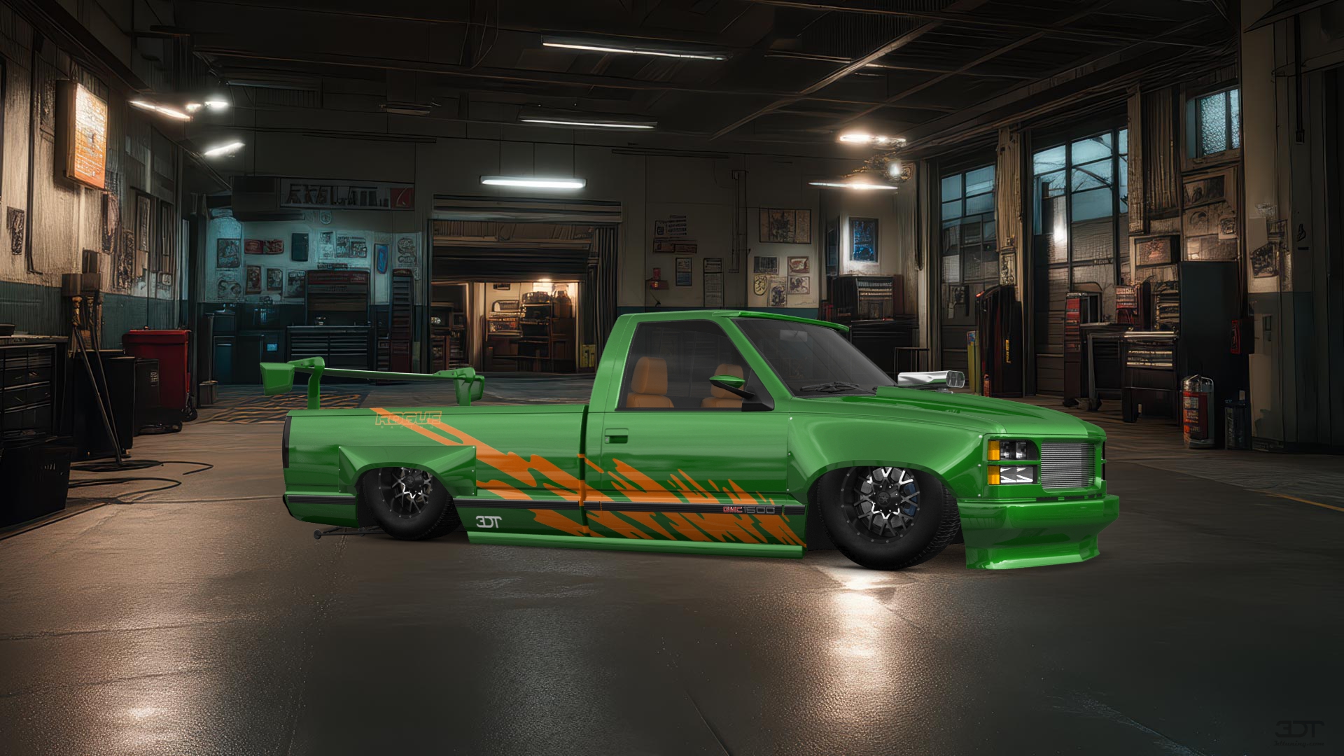 GMC Sierra 1500 2 Door pickup truck 1988 tuning