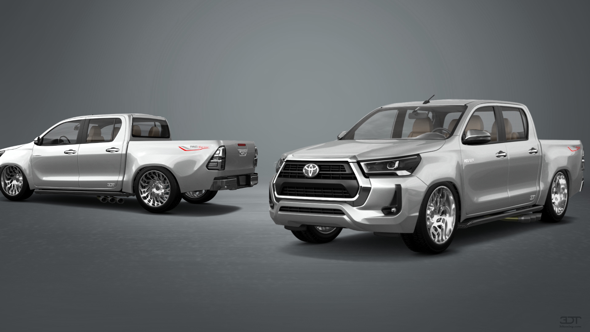 Toyota Hilux Double Cab 4 Door pickup truck 2015 tuning