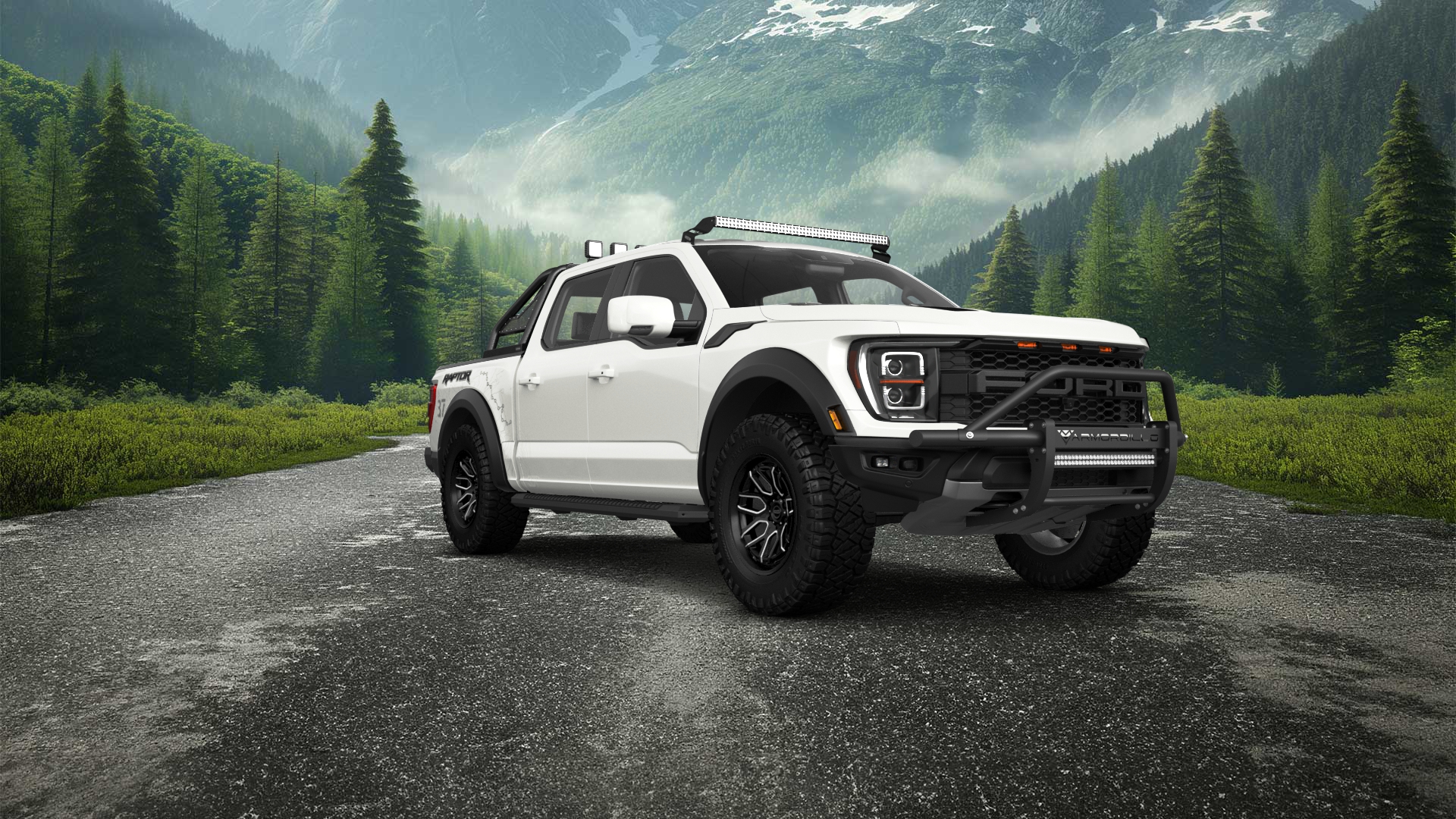 Ford F-150 Raptor 4 Door pickup truck 2021 tuning