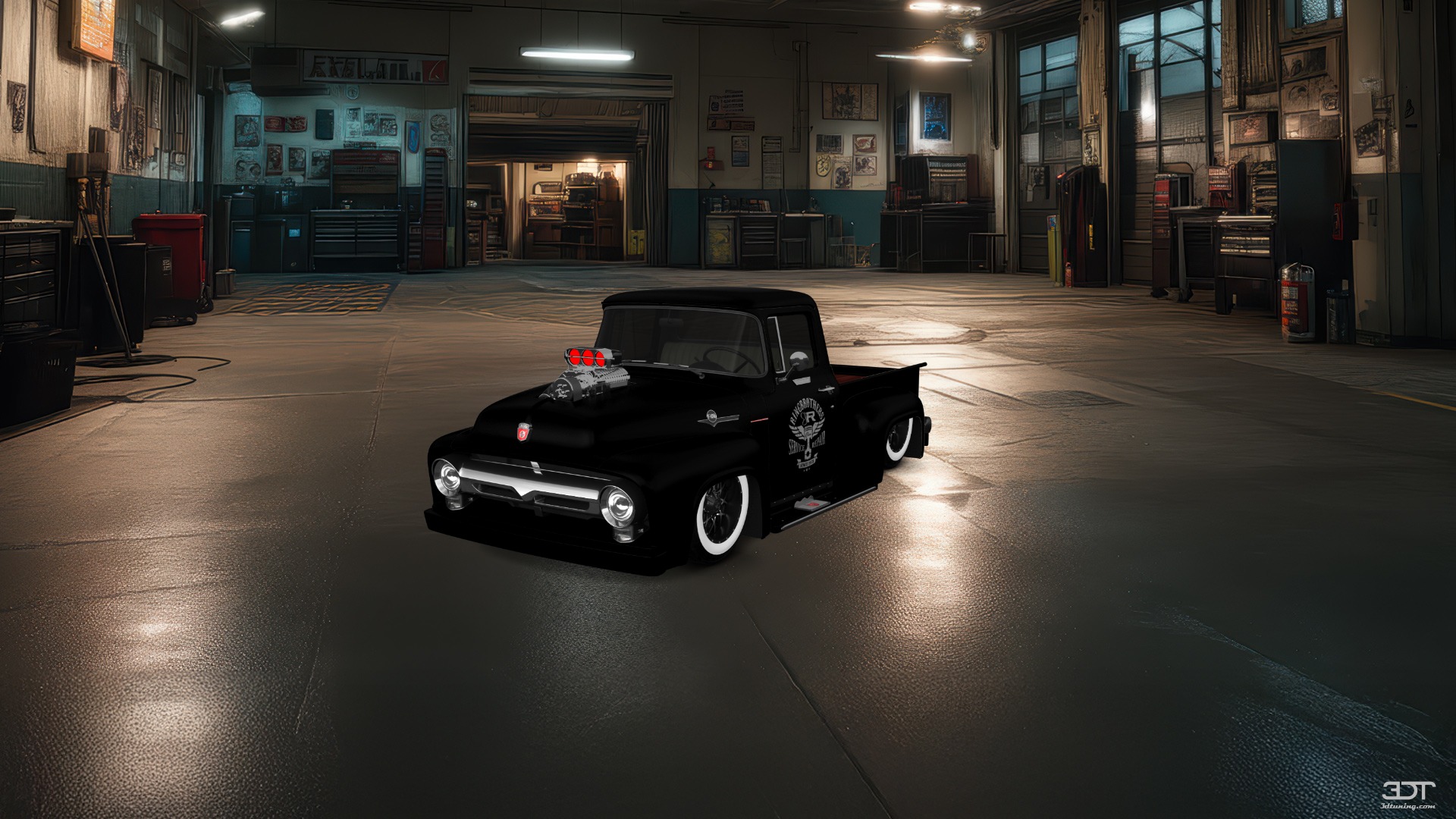 Ford F-100 2 Door truck 1956 tuning