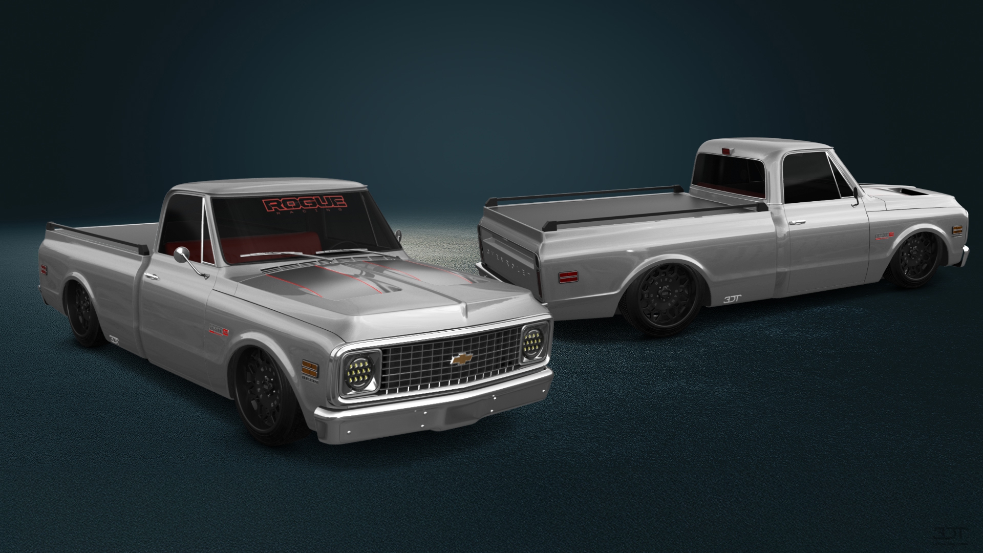 Chevrolet C-10 Cheyenne 2 Door pickup truck 1972 tuning
