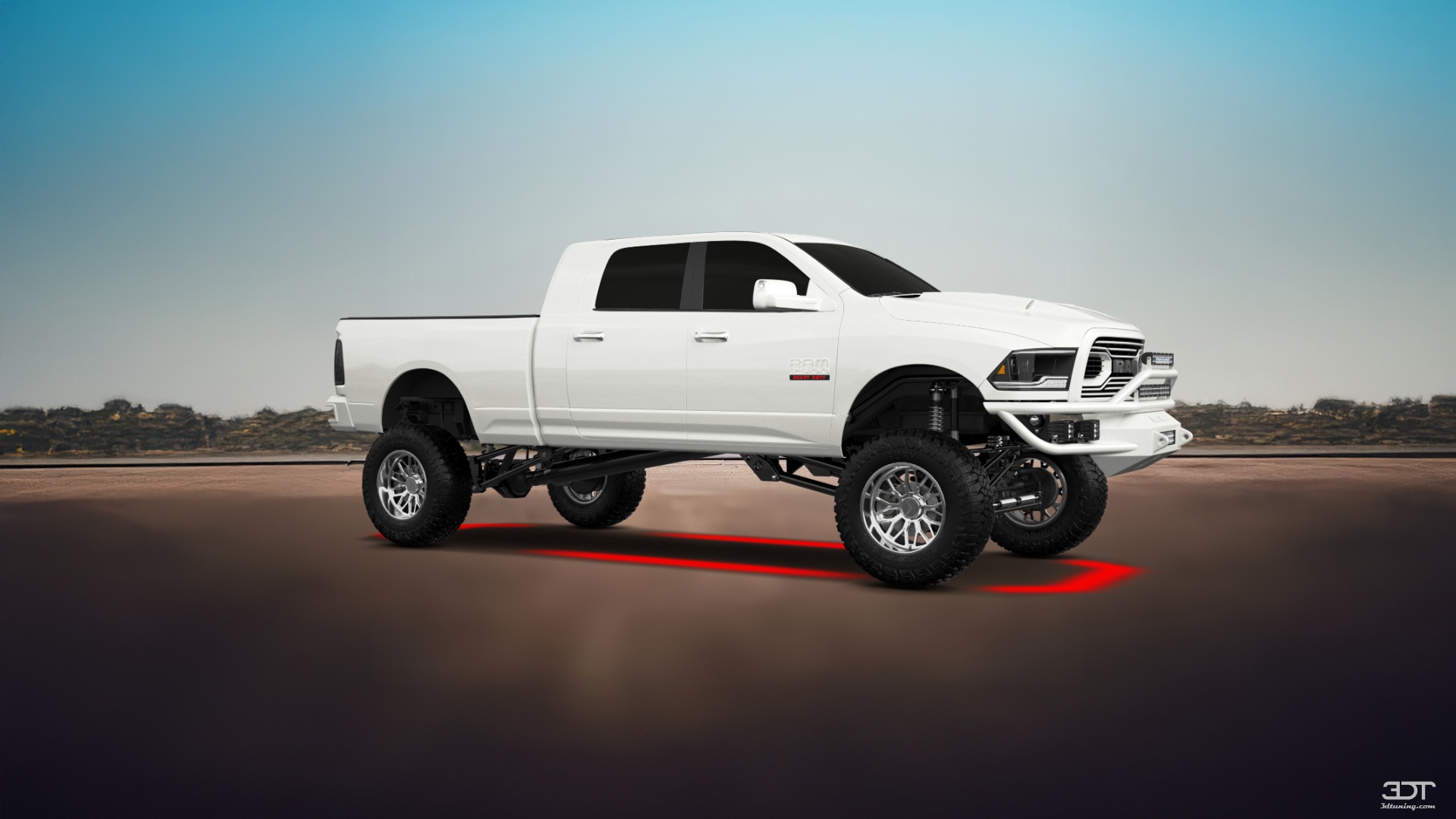 Dodge Ram 2500 Mega Cab 6.4 ft box 4 Door pickup truck 2010