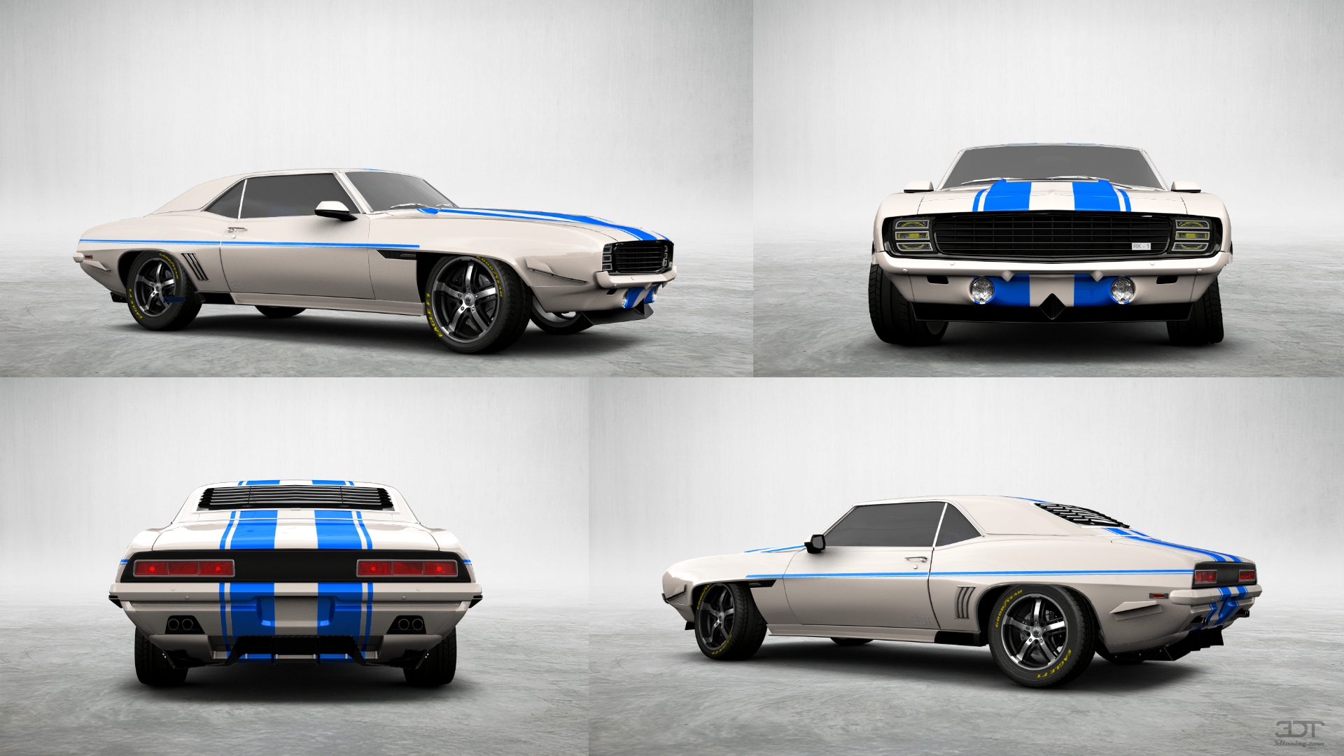 Chevrolet Camaro SS 2 Door Hardtop 1969 tuning