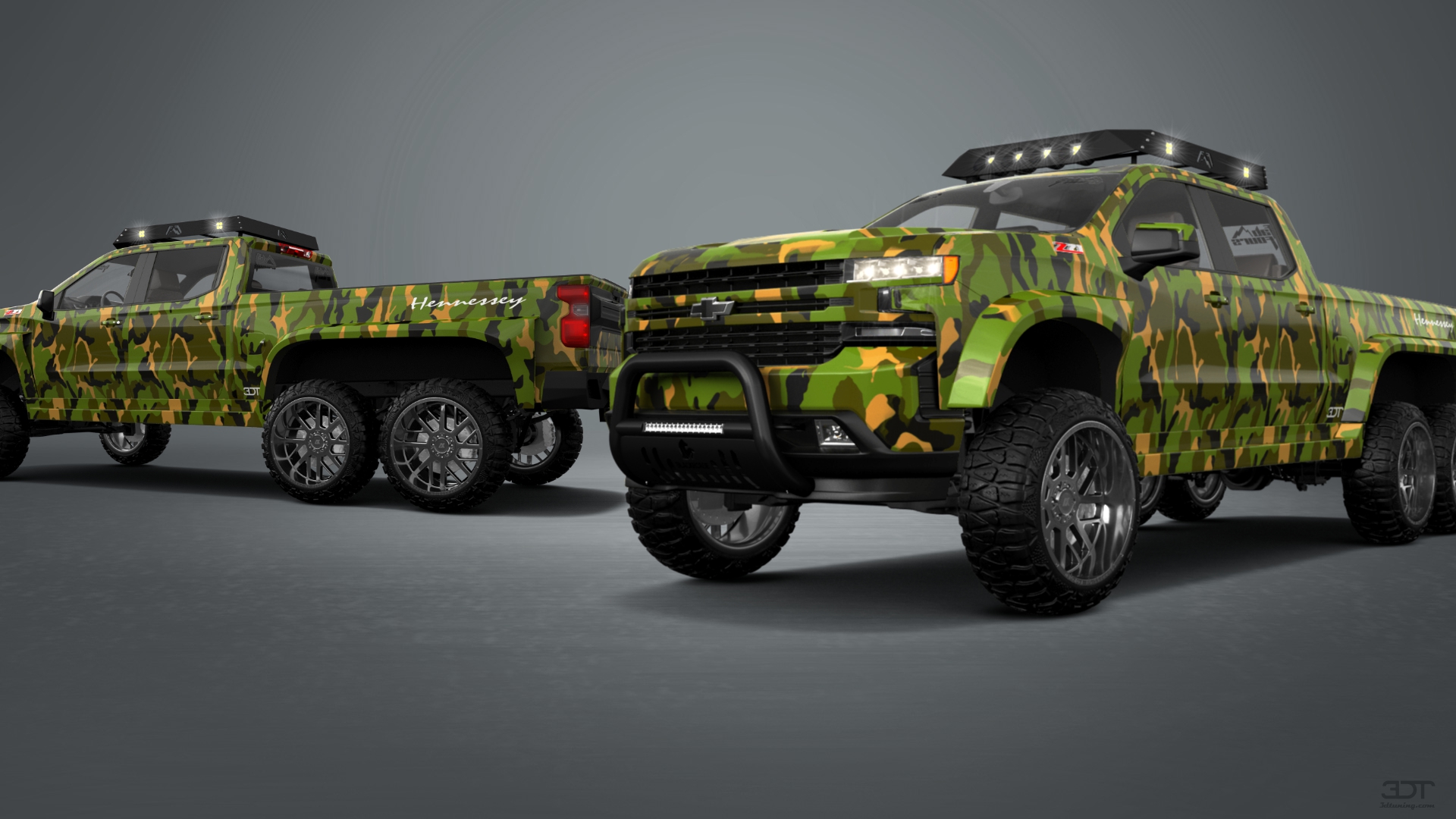 Chevrolet Silverado Hennessey Goliath 6X6 Truck 2020 tuning
