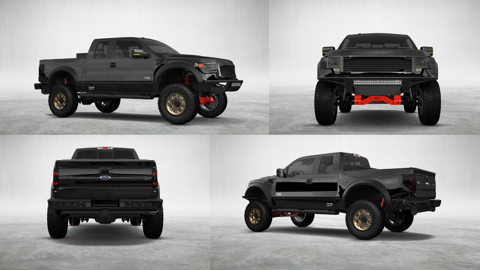 Ford F-150 SVT Raptor 2 Door pickup truck 2010