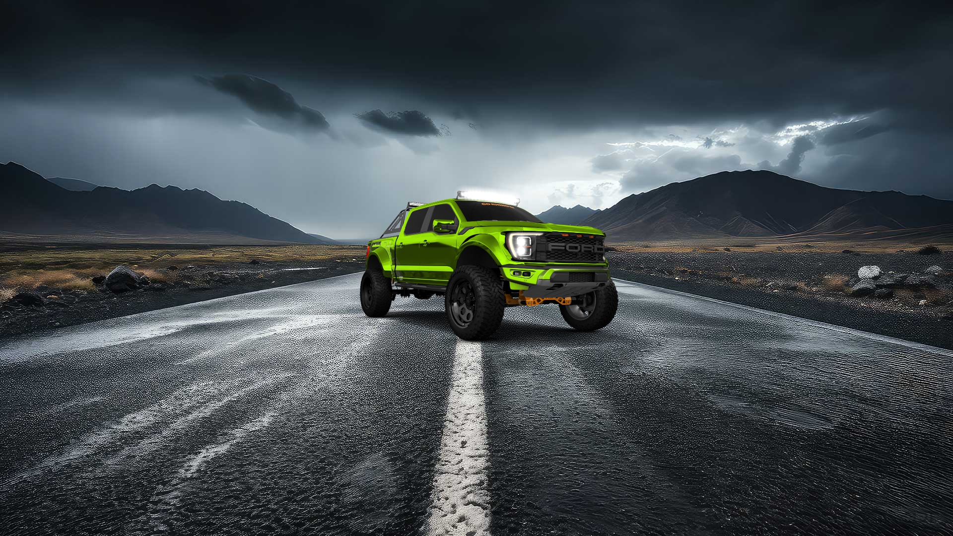 Ford F-150 Raptor 4 Door pickup truck 2021