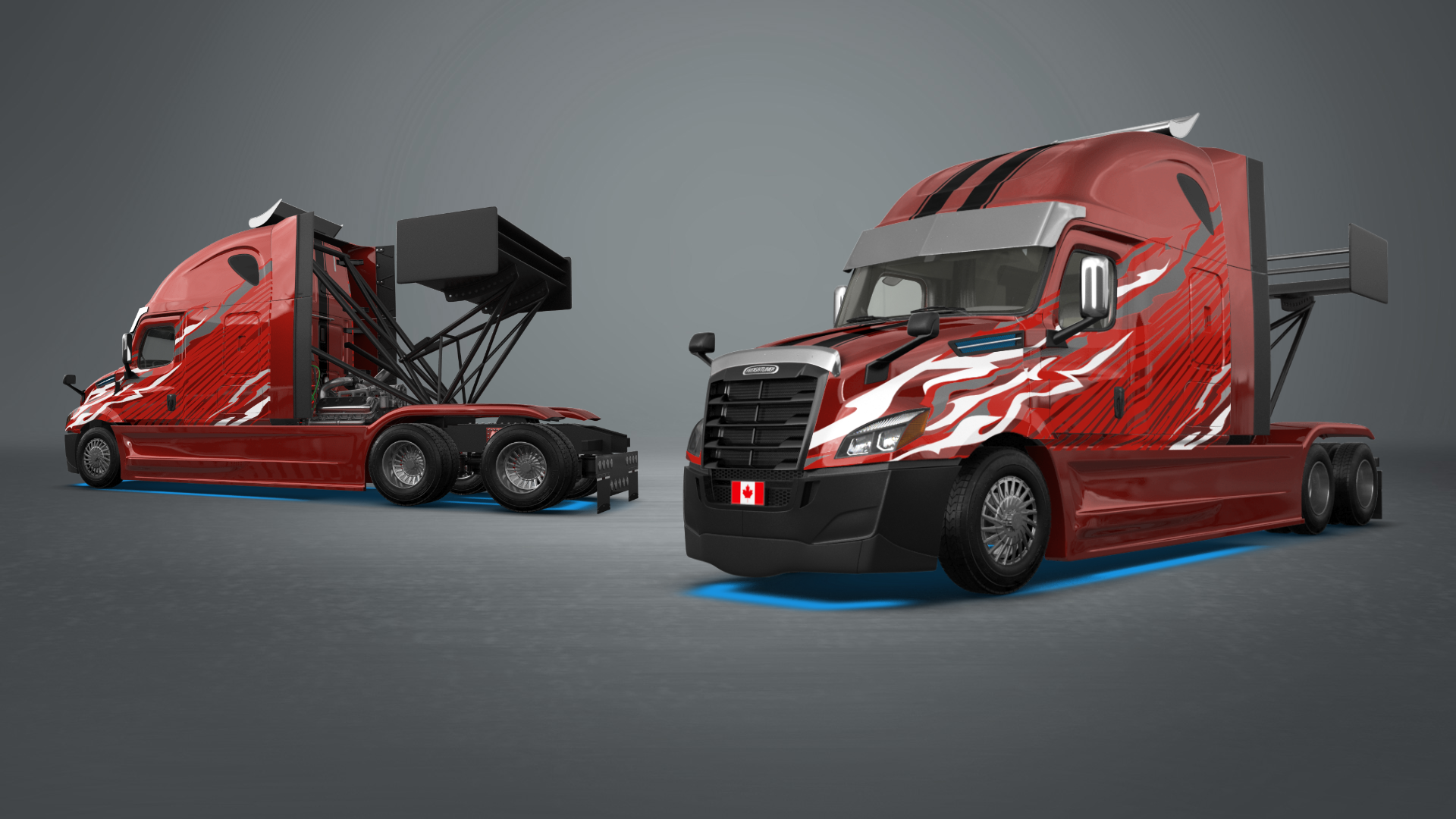 Freightliner Cascadia Sleeper Cab Truck 2018