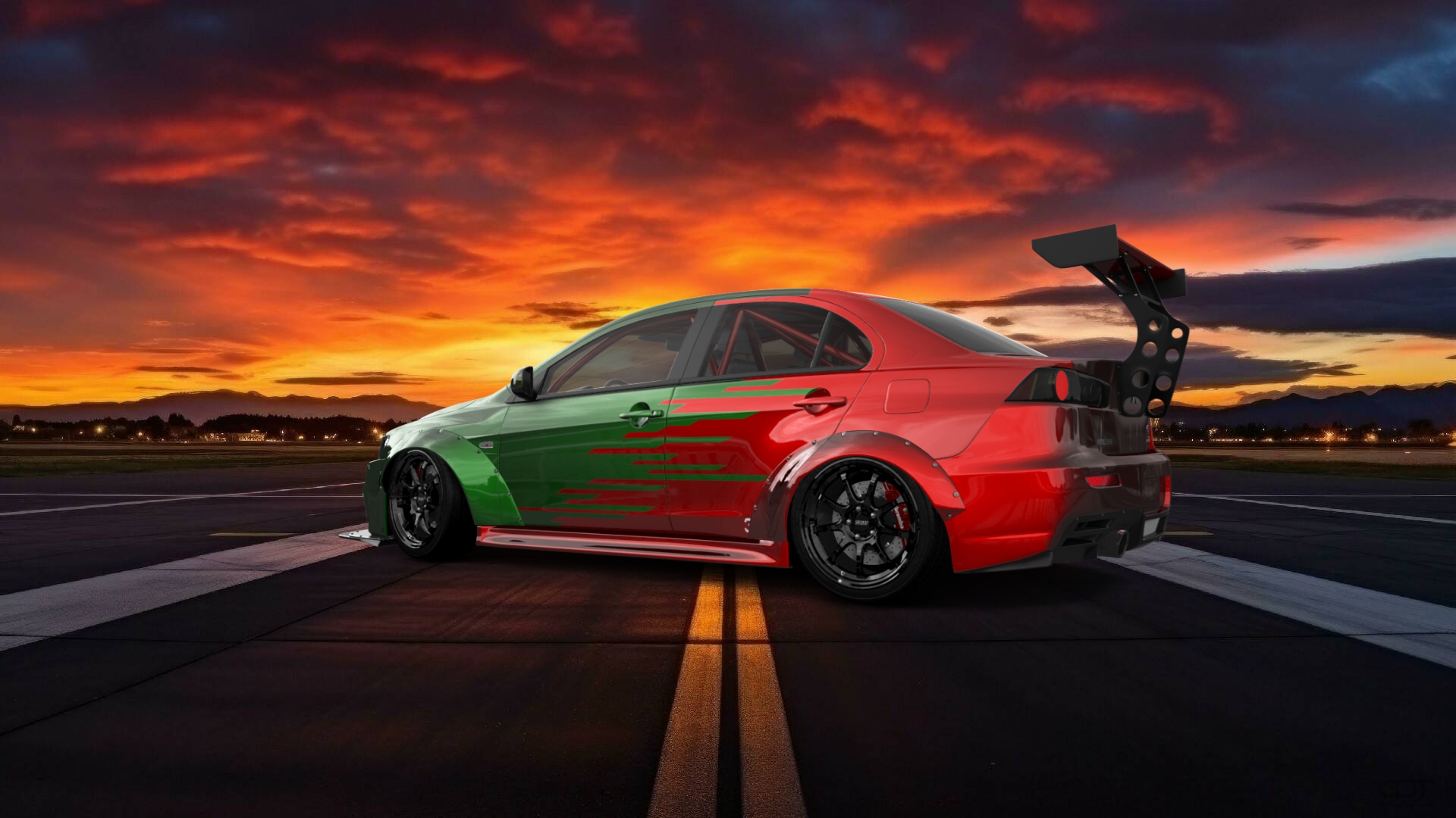 Mitsubishi Lancer Evolution X Sedan 2008
