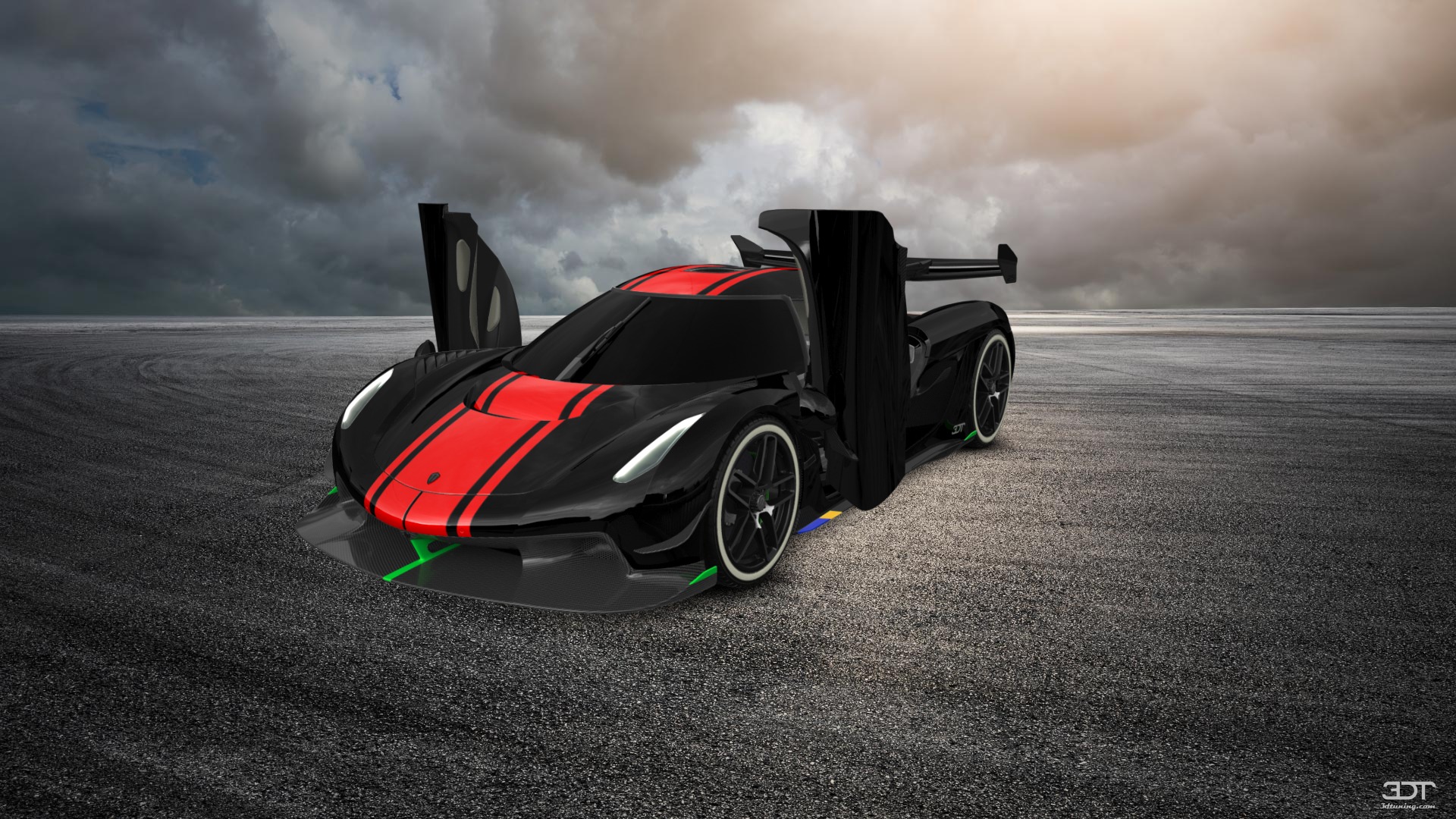 Koenigsegg Jesko 2 door targa top 2020 tuning