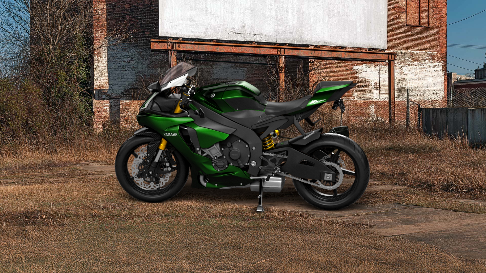 Yamaha YZF R1 Sport Bike 2015 tuning