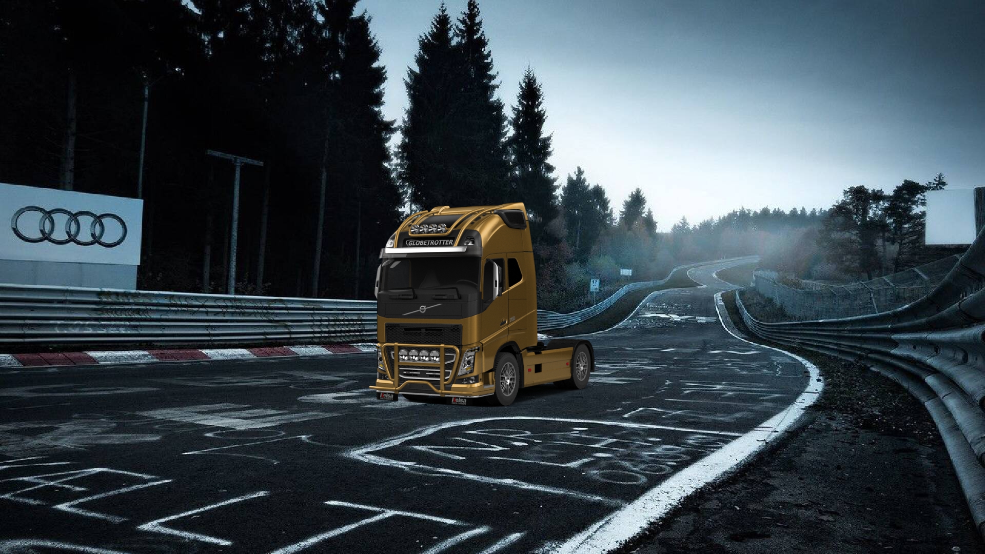 Volvo FH16 Globetrotter XL Cab Truck 2013 tuning