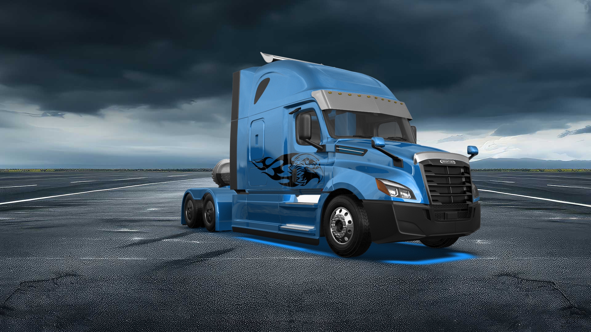 Freightliner Cascadia Sleeper Cab Truck 2018