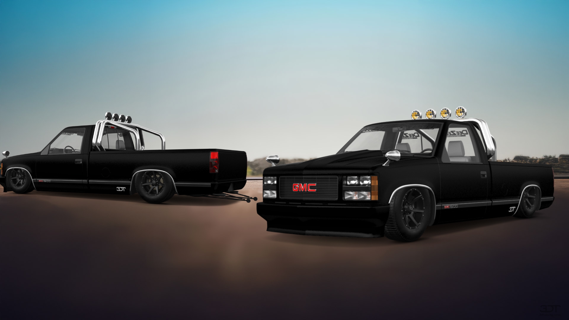 GMC Sierra 1500 2 Door pickup truck 1988 tuning