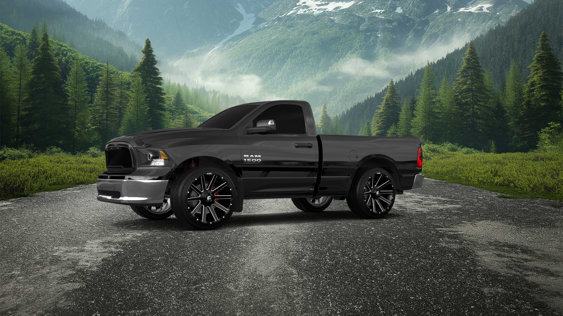 Dodge Ram 1500 6.4' box Regular Cab 2 Door pickup truck 2009
